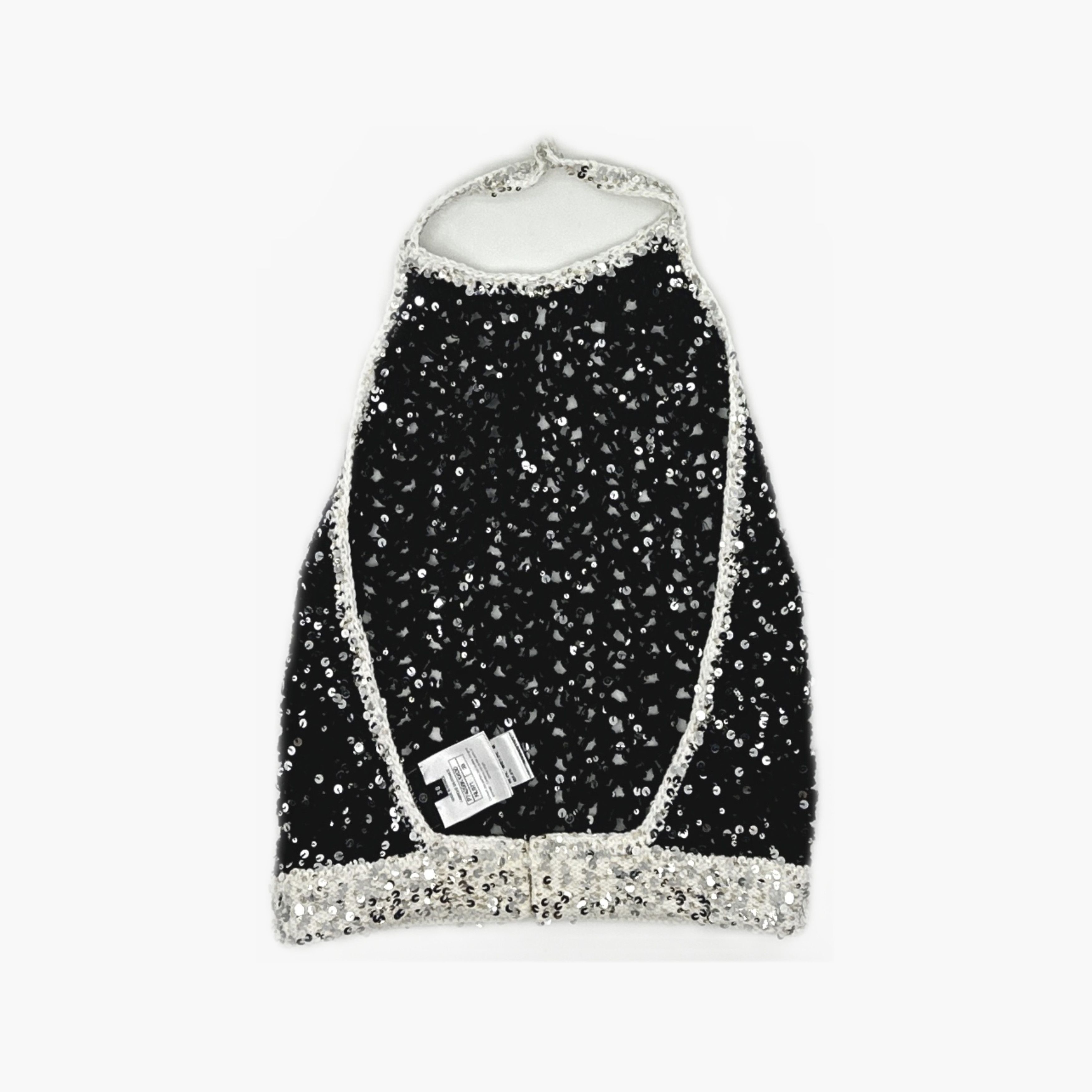 Chanel Chanel Sequin Halter Tank Top Size 38 Size S / US 4 / IT 40 - 2 Thumbnail