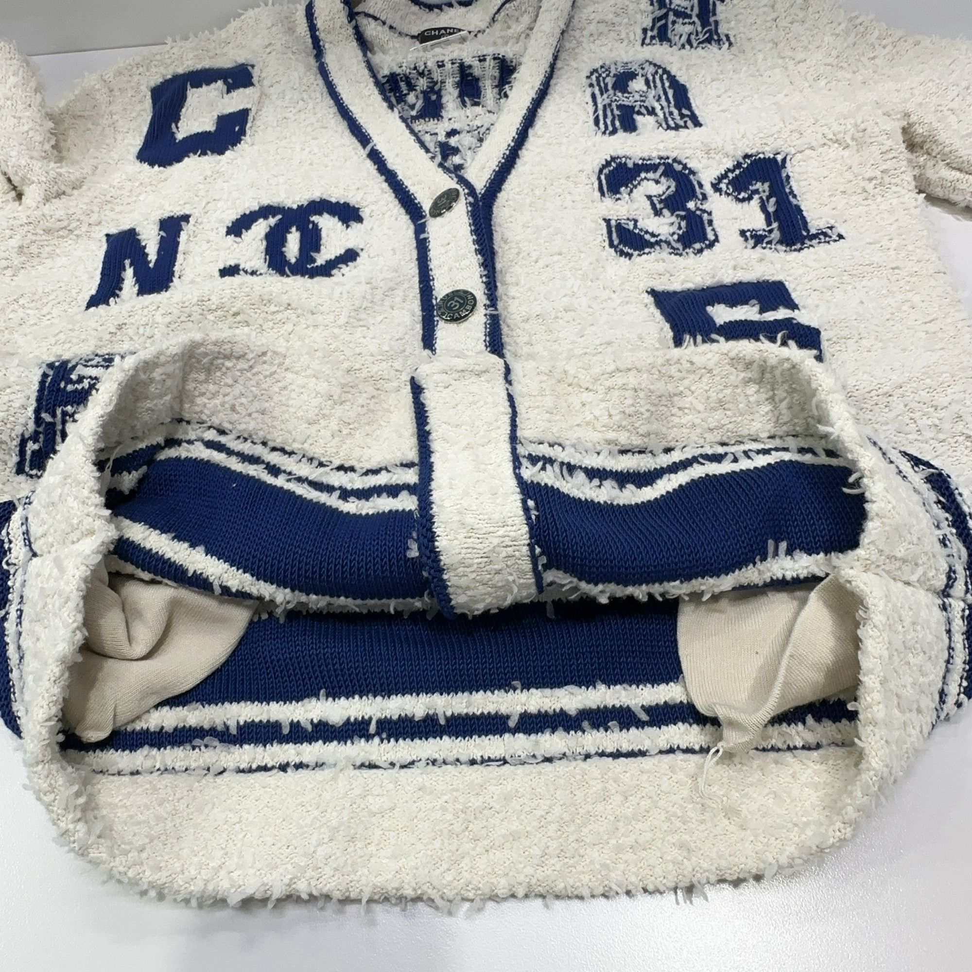 Chanel Chanel Graphic Knit Cardigan Size 36 Size XS / US 0-2 / IT 36-38 - 8 Thumbnail