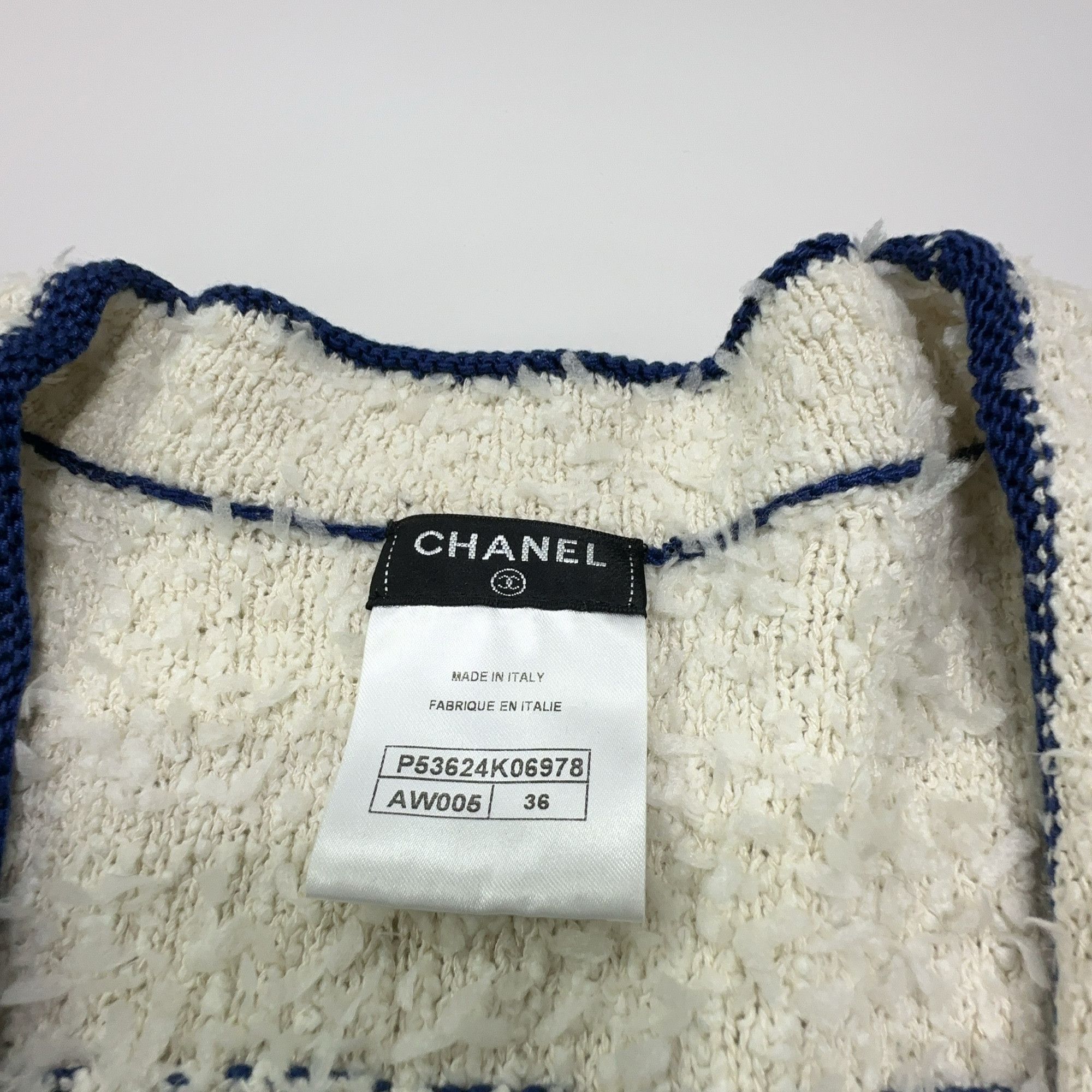 Chanel Chanel Graphic Knit Cardigan Size 36 Size XS / US 0-2 / IT 36-38 - 3 Thumbnail