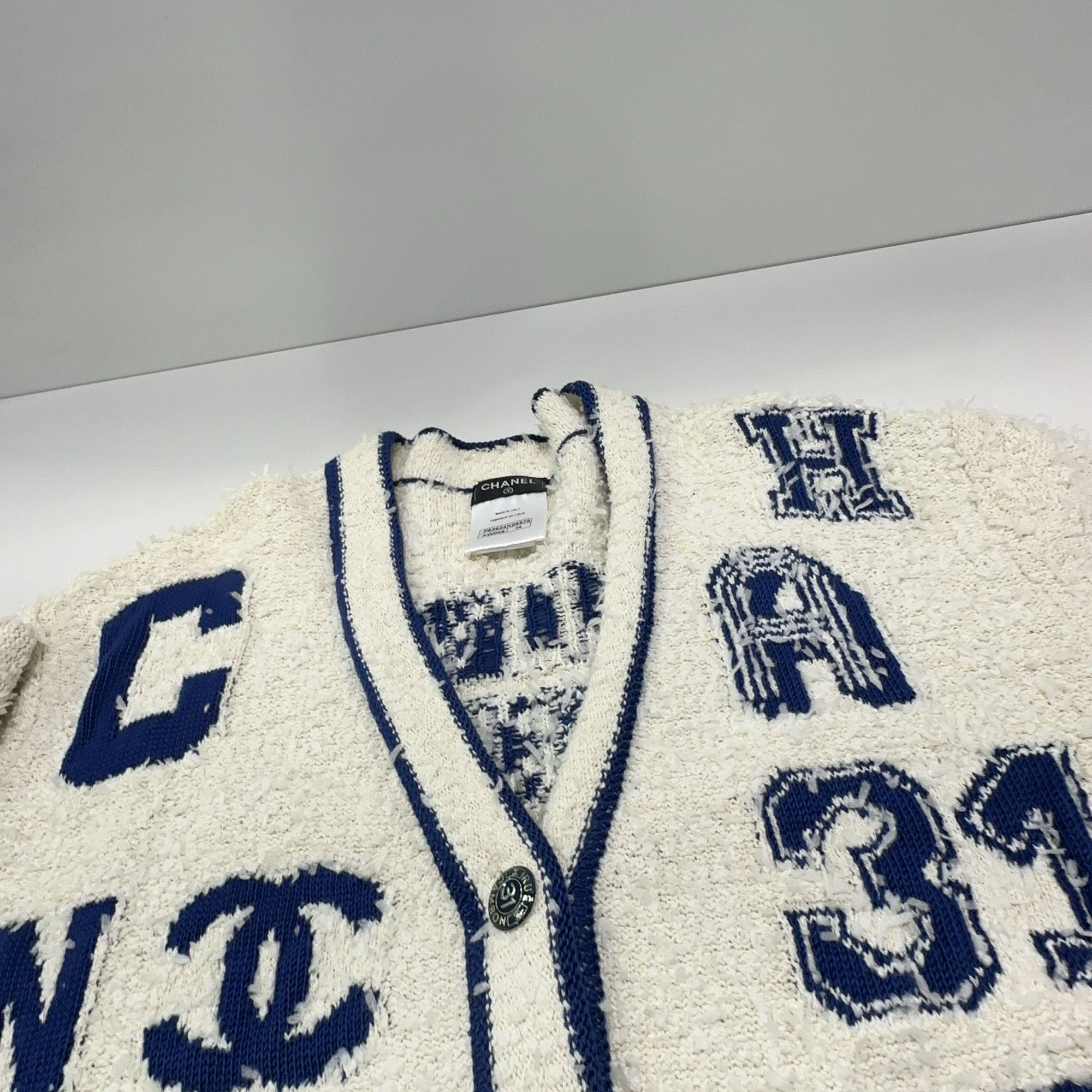 Chanel Chanel Graphic Knit Cardigan Size 36 Size XS / US 0-2 / IT 36-38 - 7 Thumbnail