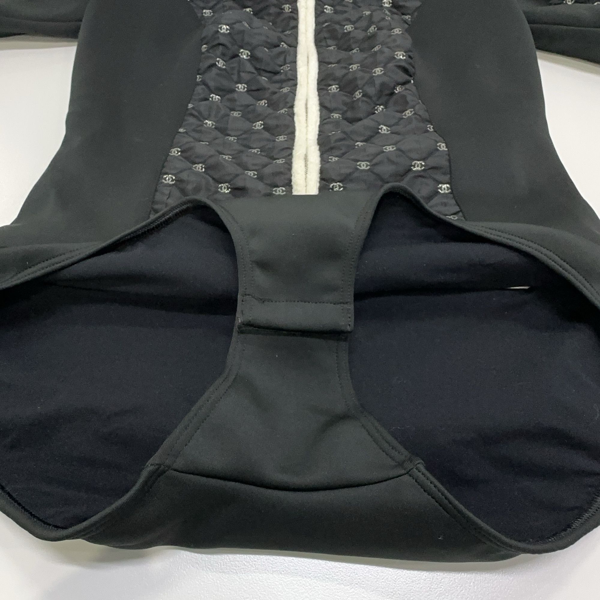 Chanel Chanel Logo Quilted Zip Bodysuit Size 36 Size XS / US 0-2 / IT 36-38 - 9 Thumbnail