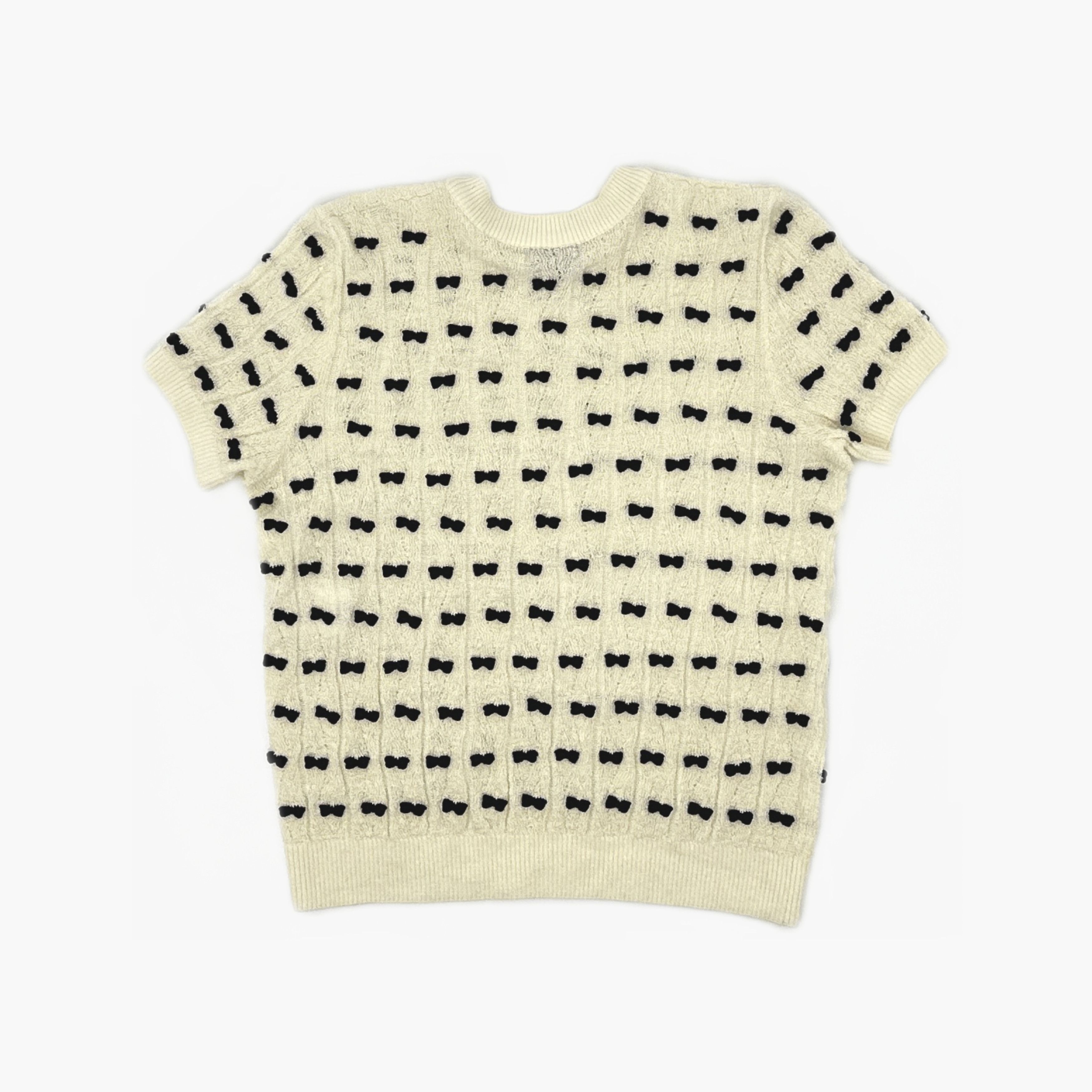 Chanel Chanel Bow Pattern Knit Sweater Size 36 Size XS / US 0-2 / IT 36-38 - 2 Thumbnail