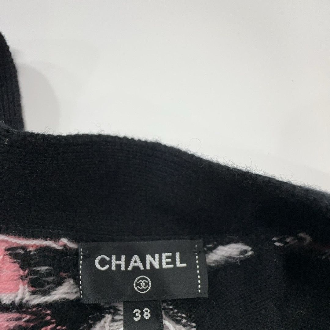 Chanel Chanel Geometric Knit Cardigan Size 38 Size S / US 4 / IT 40 - 3 Thumbnail