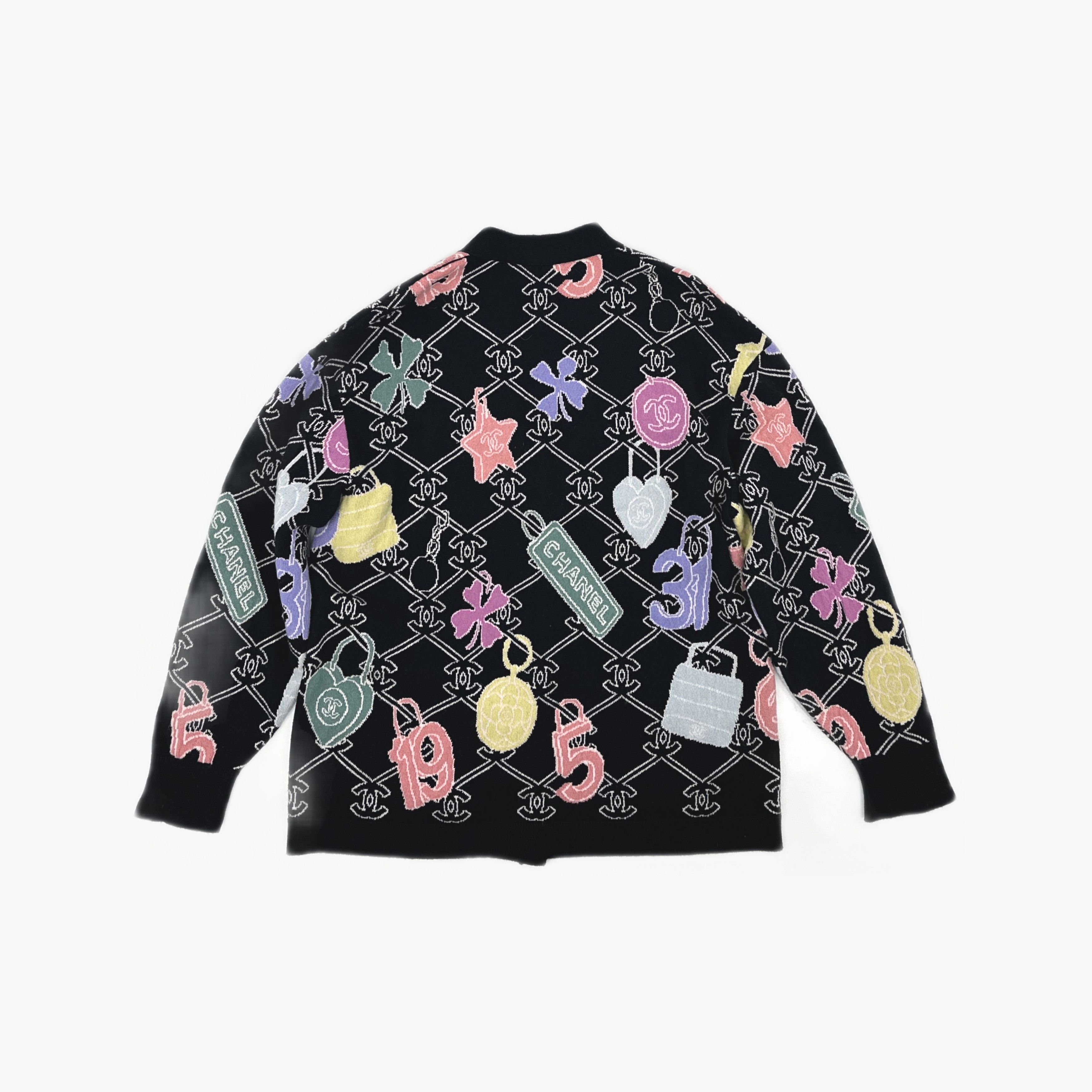 Chanel Chanel Geometric Knit Cardigan Size 38 Size S / US 4 / IT 40 - 2 Thumbnail