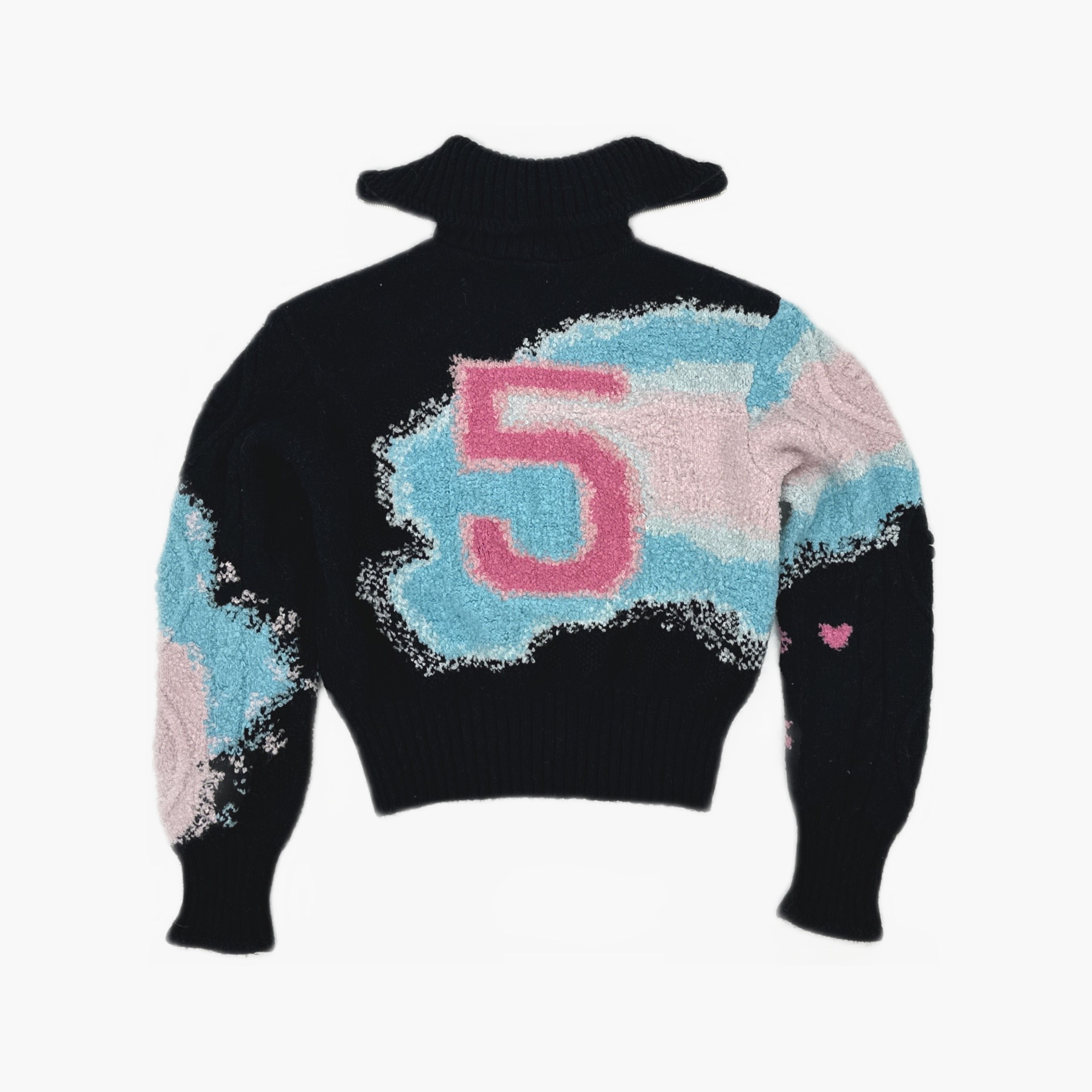 Chanel Chanel Graphic Zip-Up Sweater Size 38 Size S / US 4 / IT 40 - 2 Thumbnail