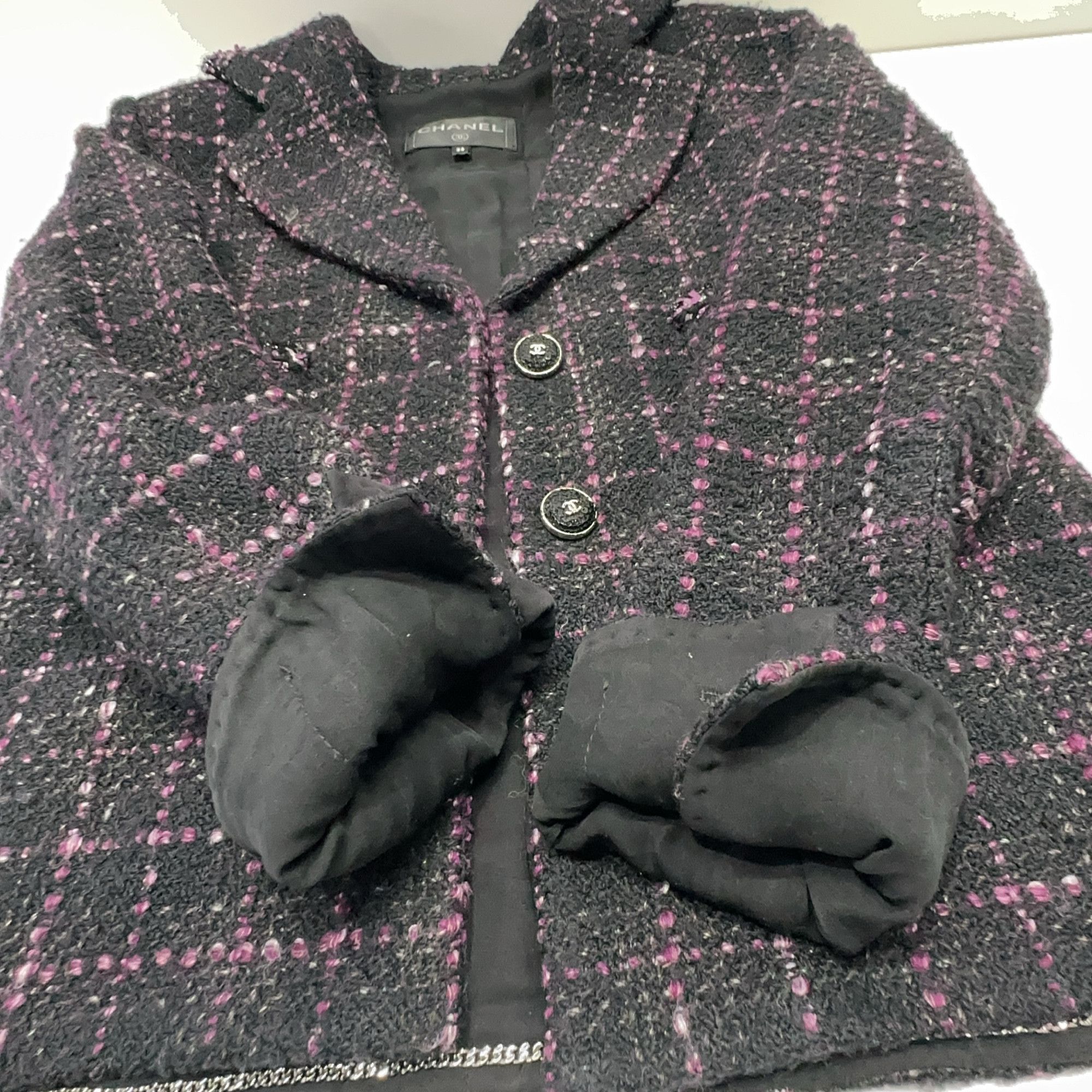 Chanel Chanel Tweed Blazer Jacket Size 34 Size XS / US 0-2 / IT 36-38 - 10 Thumbnail