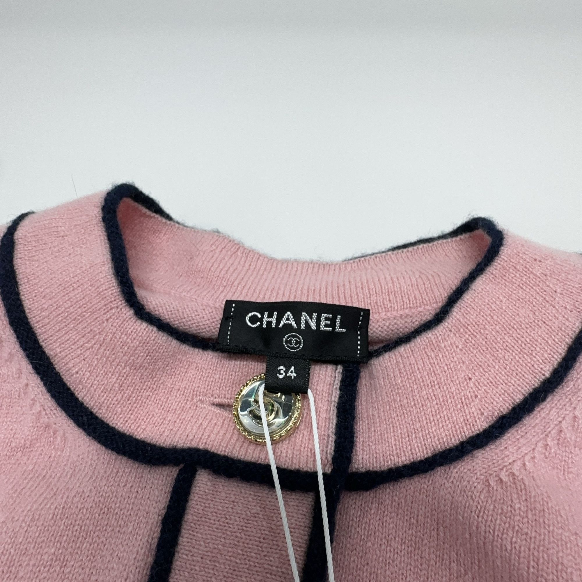 Chanel Chanel Contrast Trim Cardigan Size 34 Size XS / US 0-2 / IT 36-38 - 5 Thumbnail