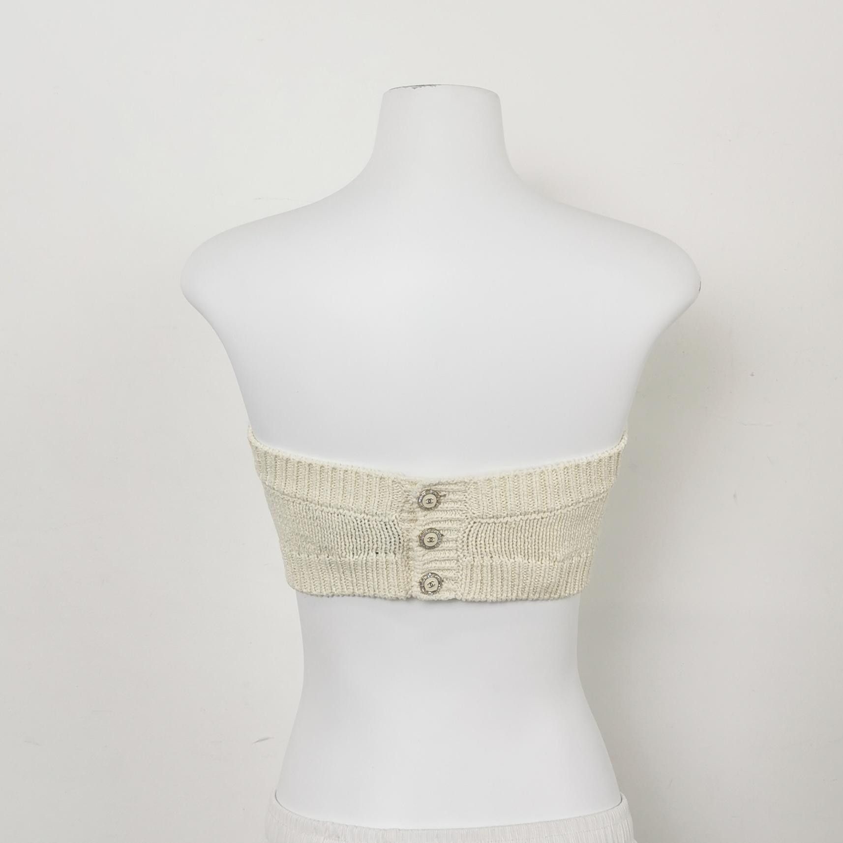Chanel Chanel Women it_34 Tank Tops Size XXS / US 00 / IT 34 - 2 Thumbnail