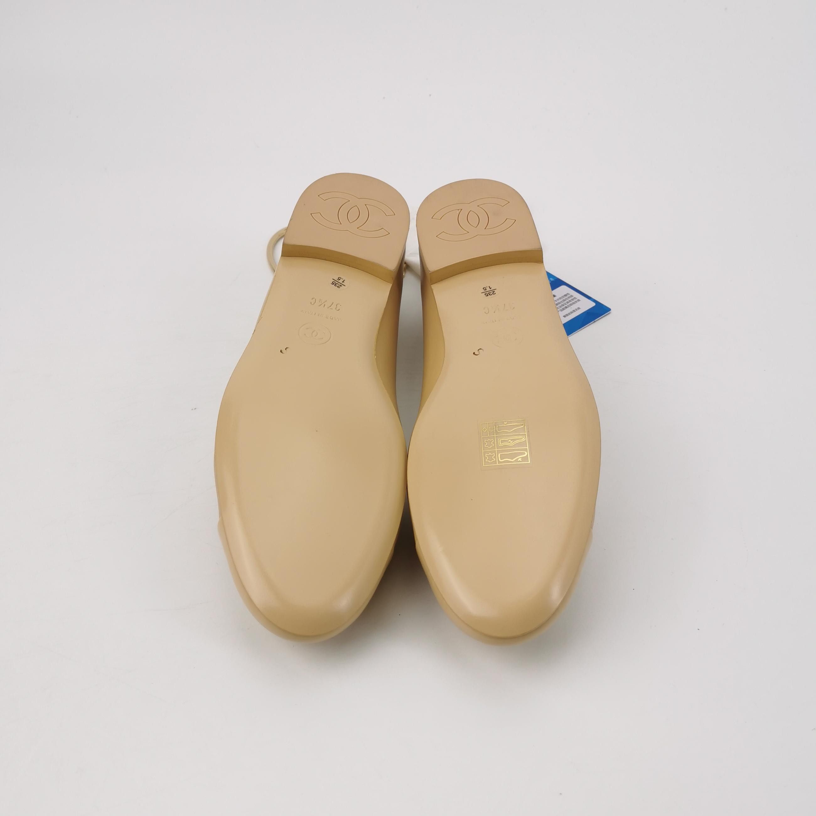 Chanel Chanel Women 7-5 Flats Size US 7.5 / IT 37.5 - 5 Thumbnail