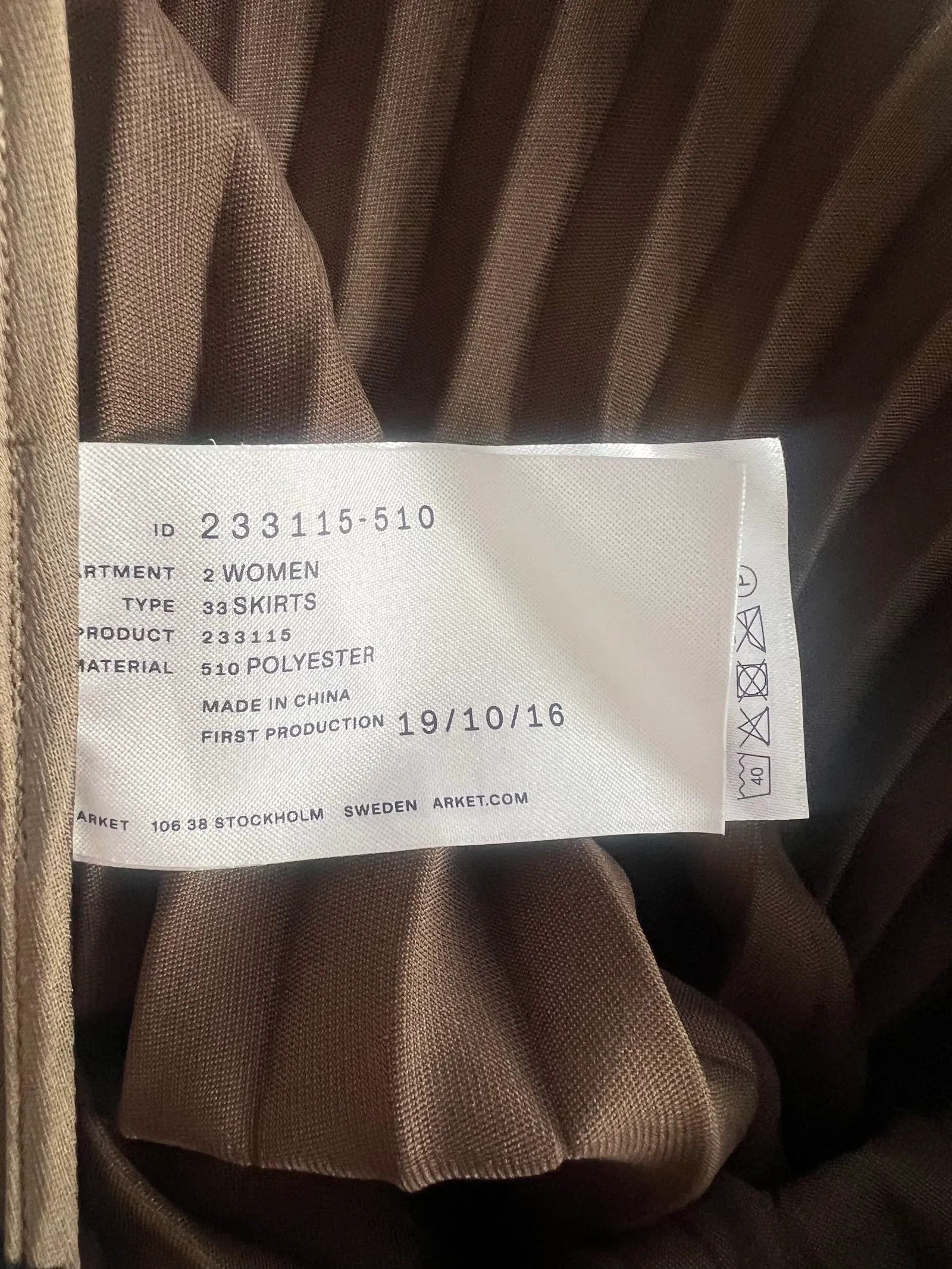 Arket Arket Skirt Size 25" / US 0 / IT 36 - 3 Thumbnail