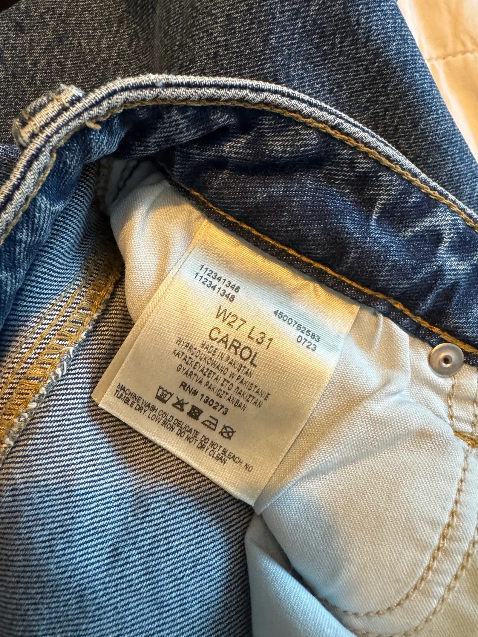 Lee Lee Carol Jeans Size 27" / US 4 / IT 40 - 3 Thumbnail