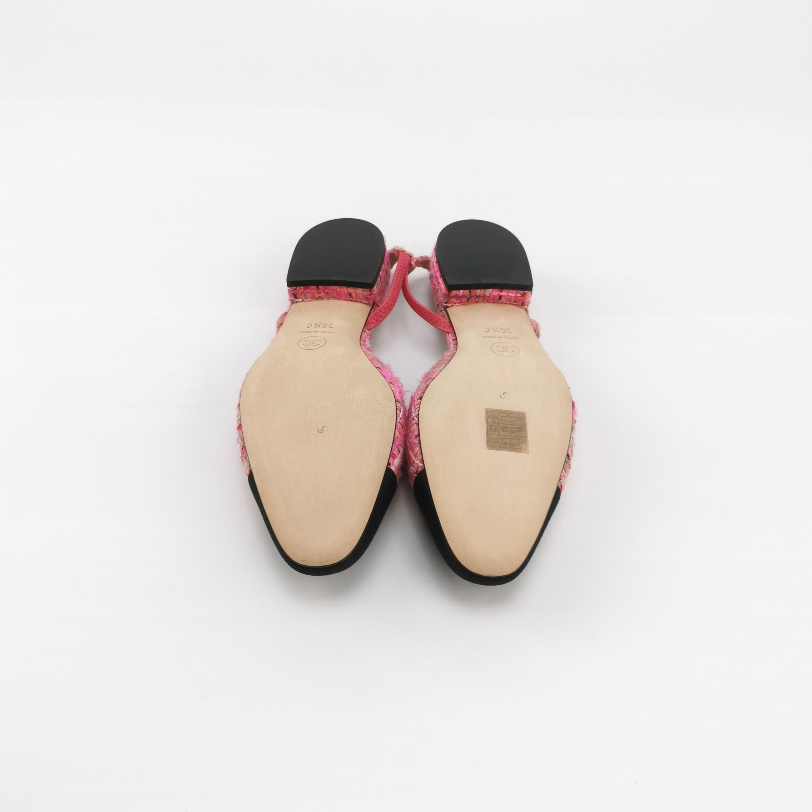 Chanel Chanel Women 5-5 Flats Size US 5.5 / IT 35.5 - 5 Thumbnail