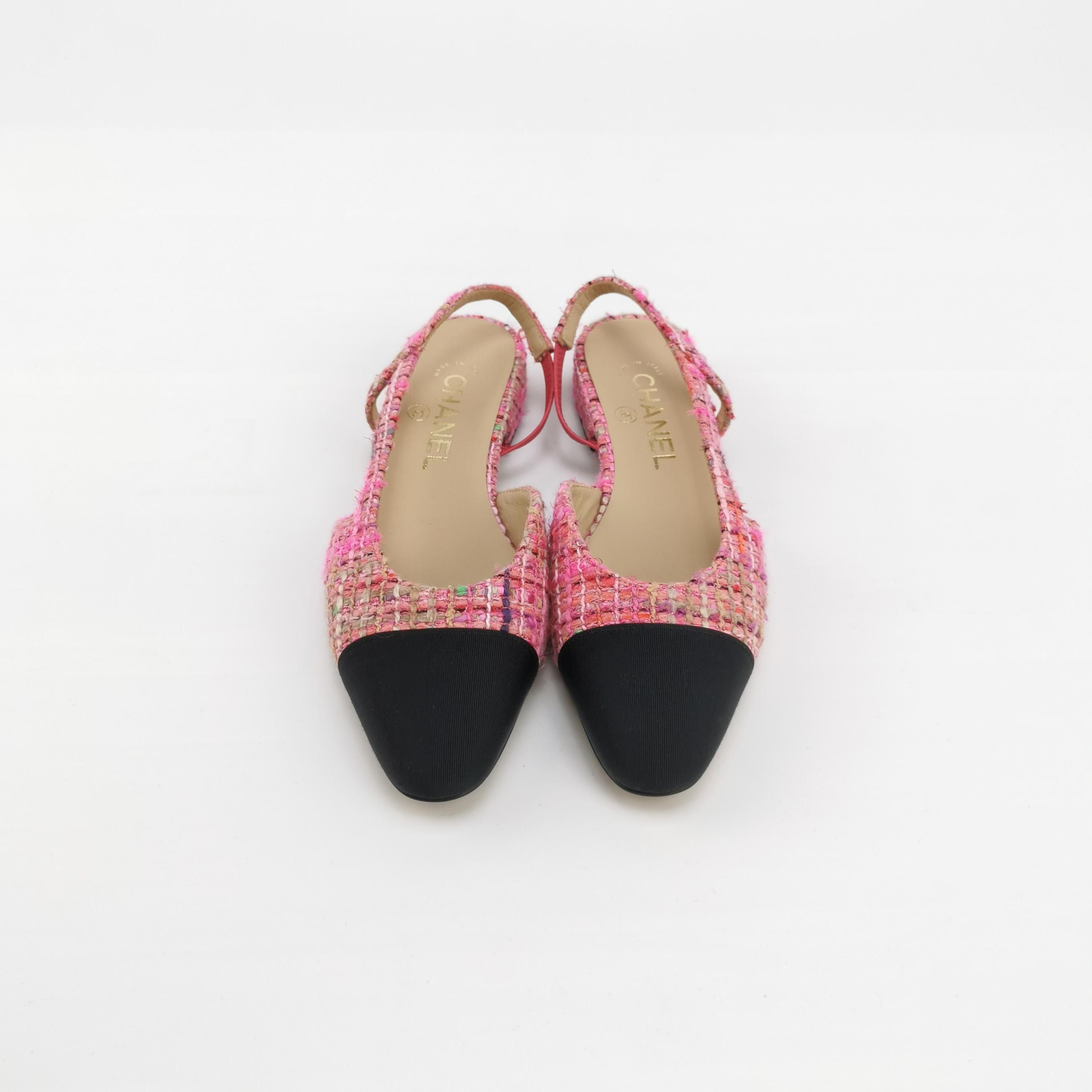 Chanel Chanel Women 5-5 Flats Size US 5.5 / IT 35.5 - 3 Thumbnail