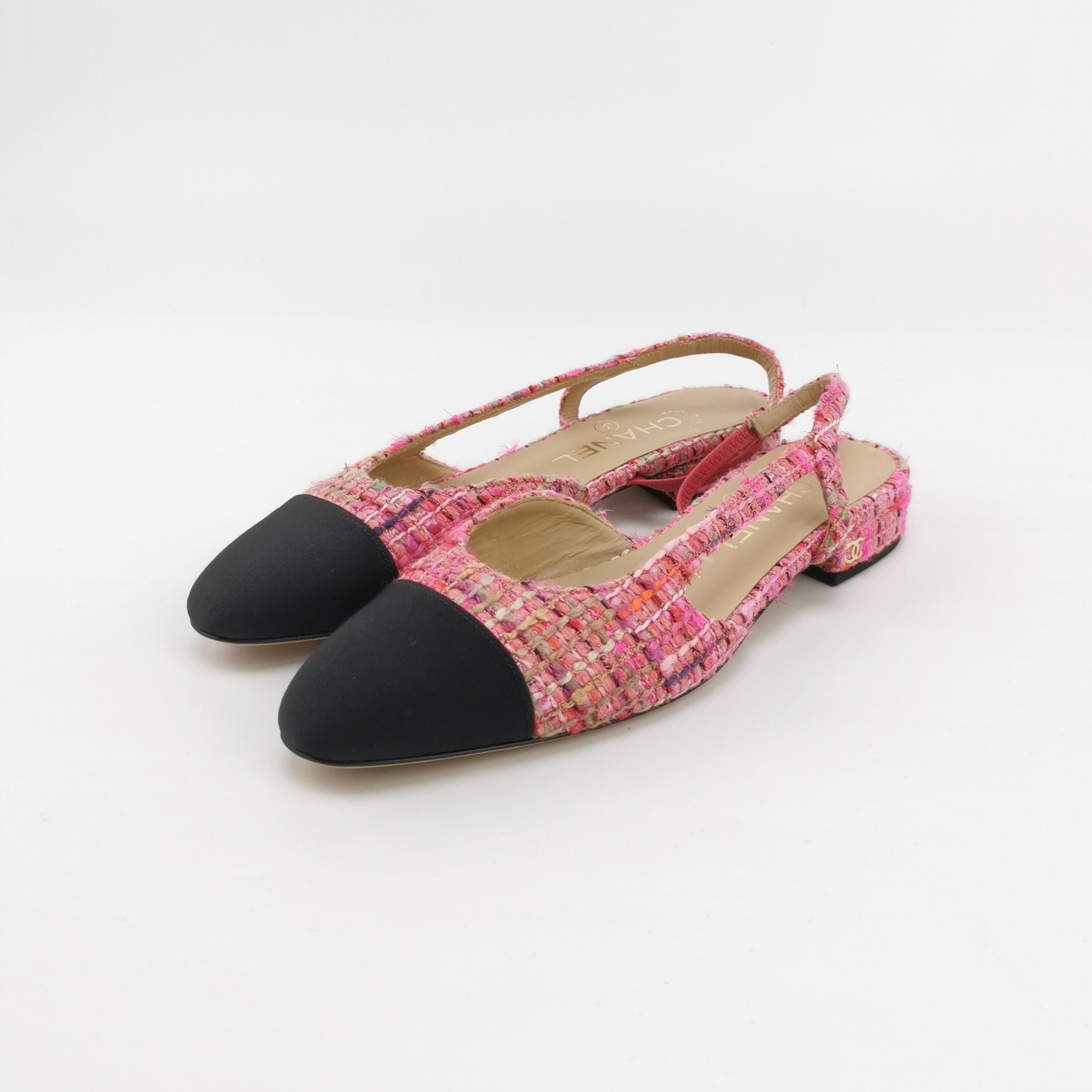 Chanel Chanel Women 5-5 Flats Size US 5.5 / IT 35.5 - 2 Thumbnail