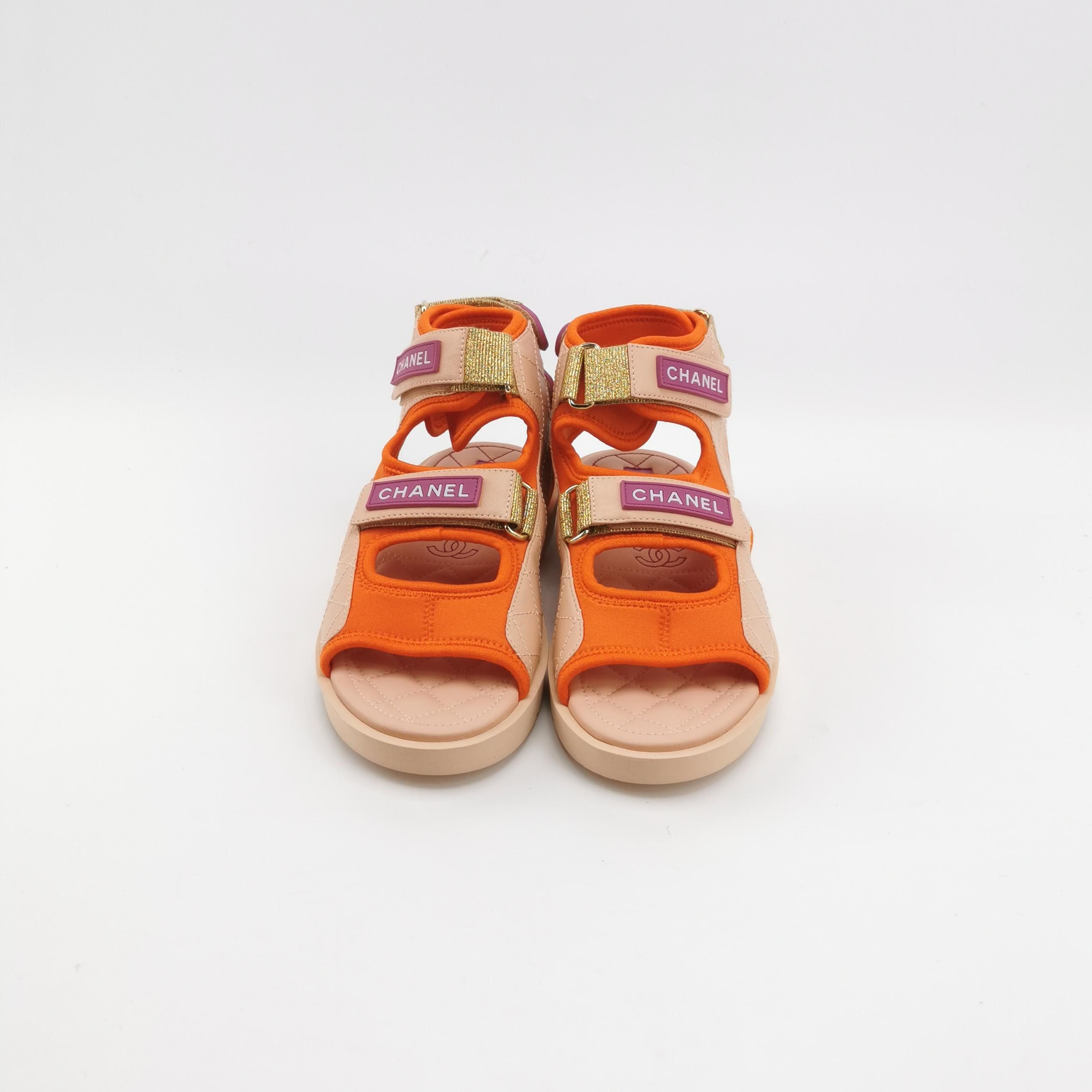 Chanel Chanel Women 7 Sandals Size US 7 / IT 37 - 3 Thumbnail