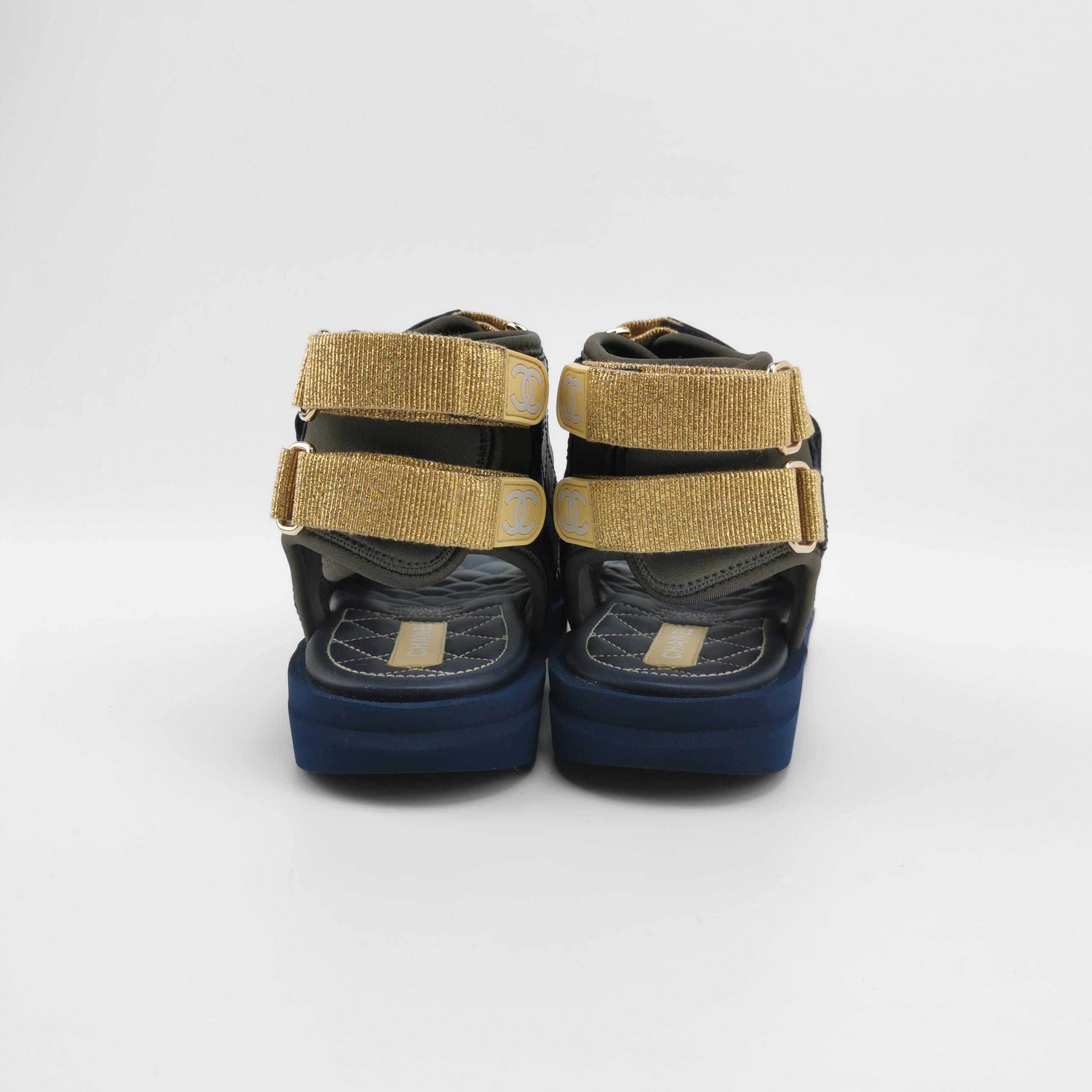 Chanel Chanel Women 5-5 Sandals Size US 5.5 / IT 35.5 - 4 Thumbnail