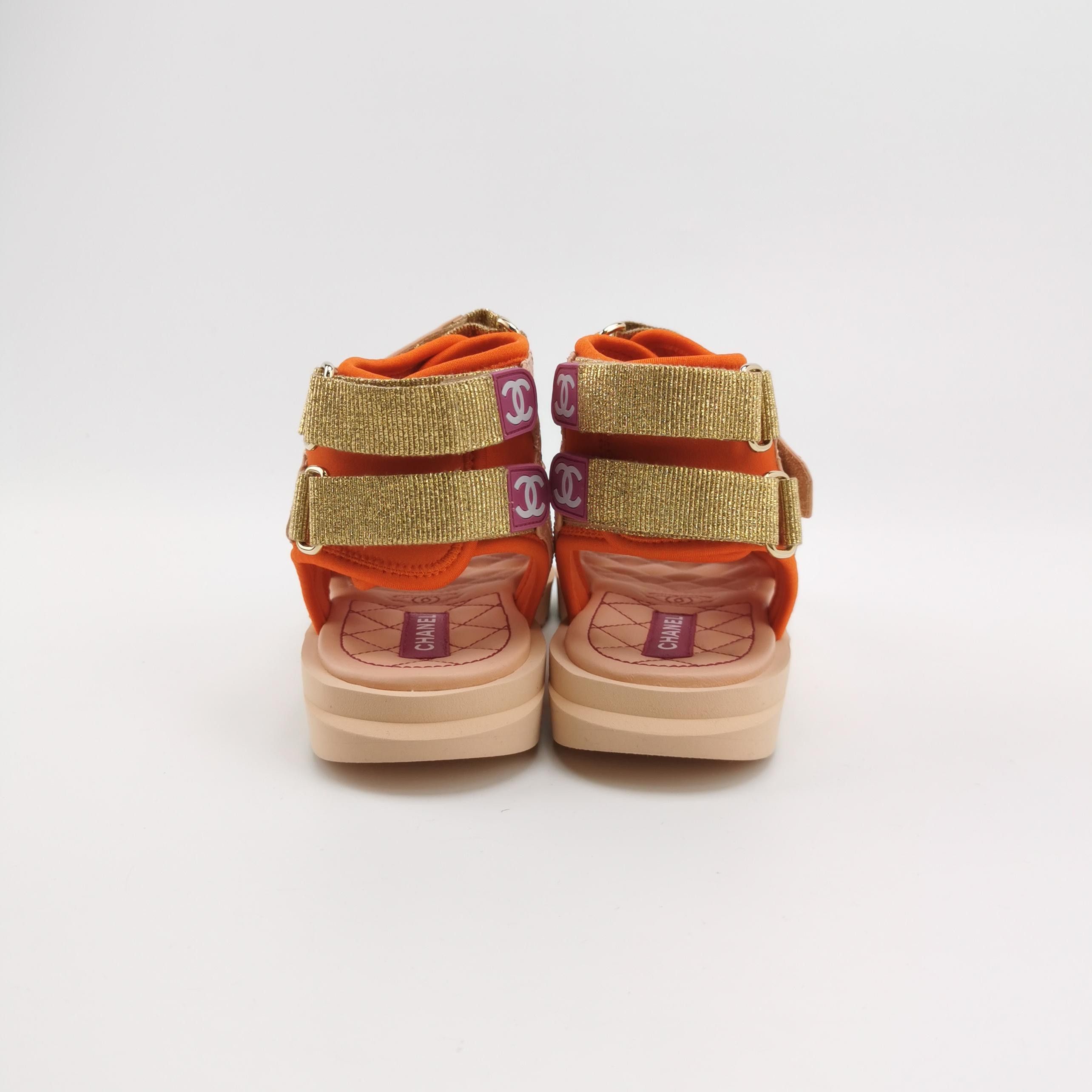 Chanel Chanel Women 5-5 Sandals Size US 5.5 / IT 35.5 - 4 Thumbnail