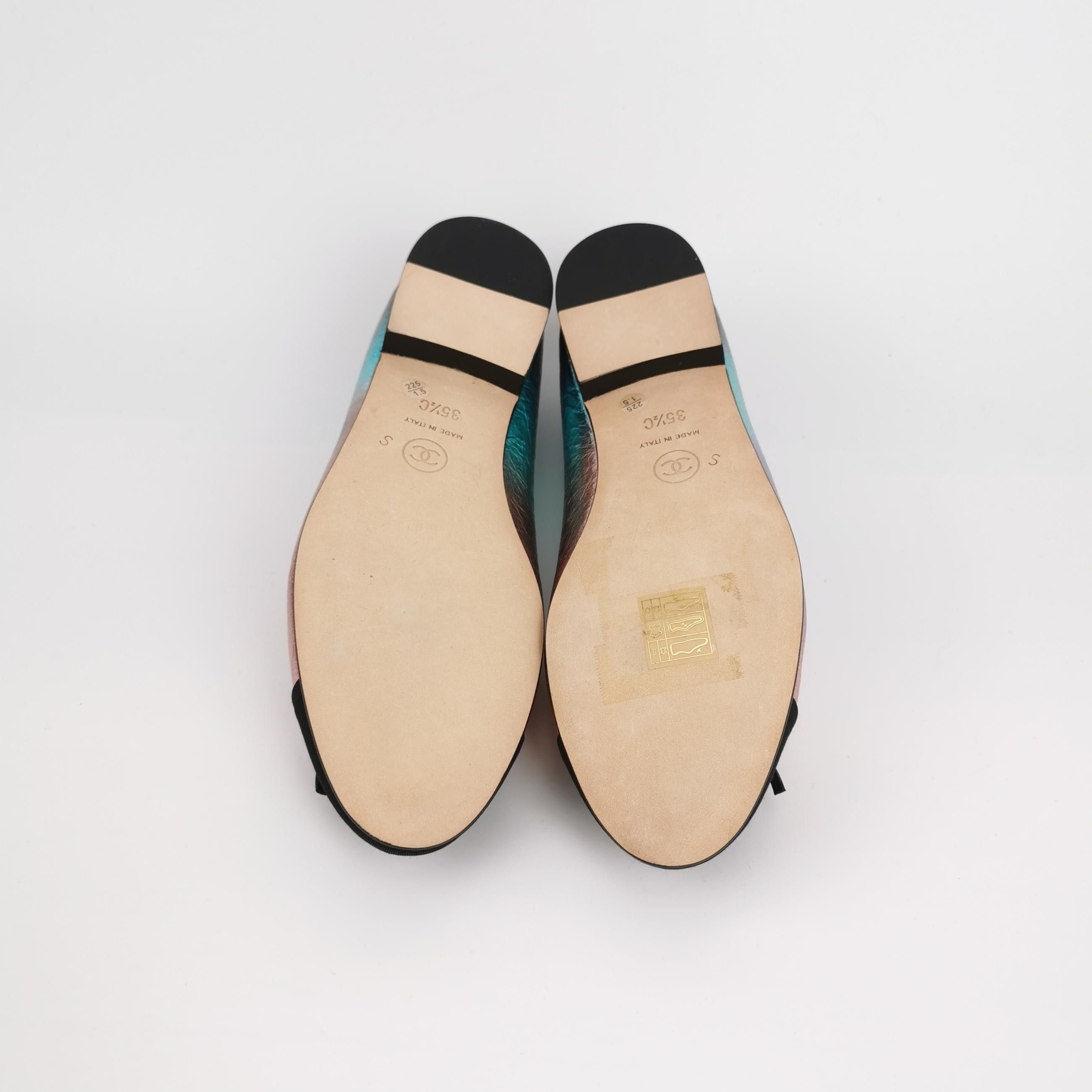 Chanel Chanel Women 5-5 Flats Size US 5.5 / IT 35.5 - 5 Thumbnail