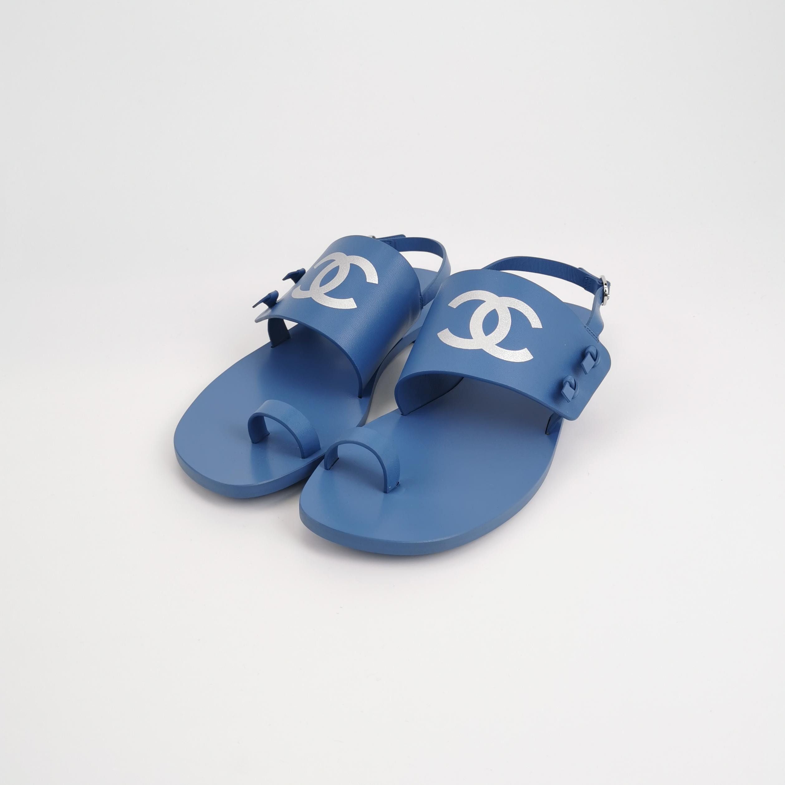 Chanel Chanel Women 7-5 Sandals Size US 7.5 / IT 37.5 - 2 Thumbnail