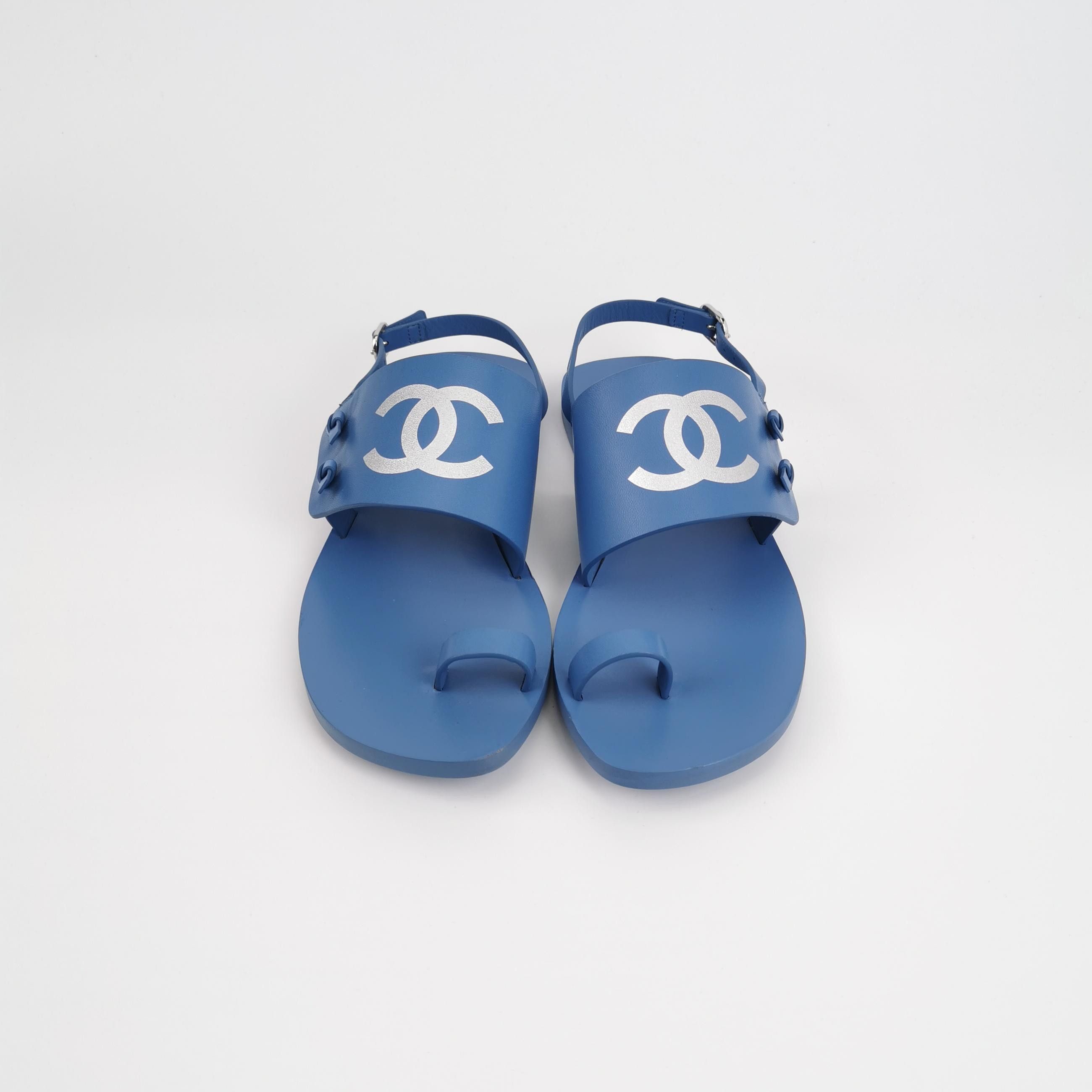 Chanel Chanel Women 5 Sandals Size US 5 / IT 35 - 3 Thumbnail