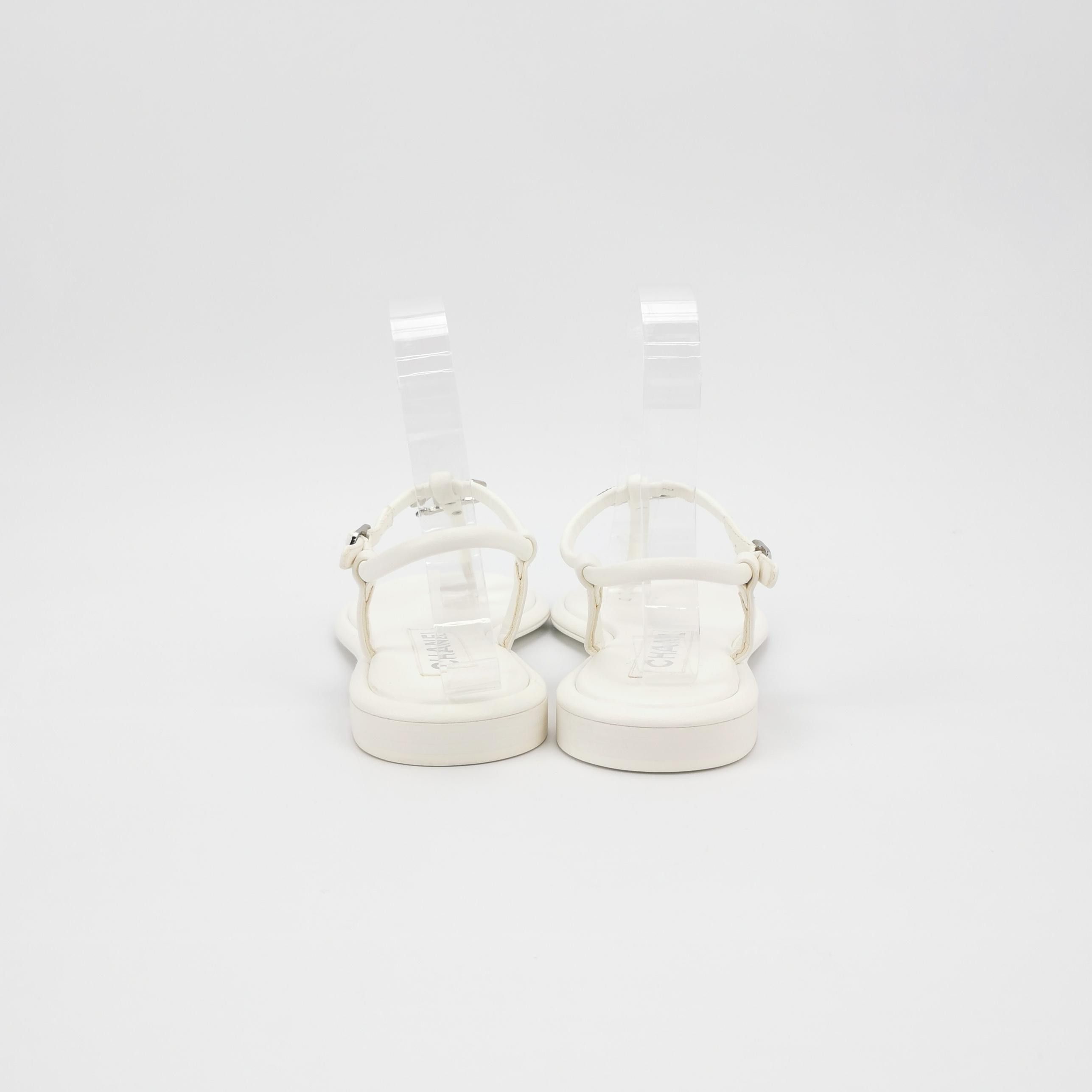 Chanel Chanel Women 7 Sandals Size US 7 / IT 37 - 4 Thumbnail