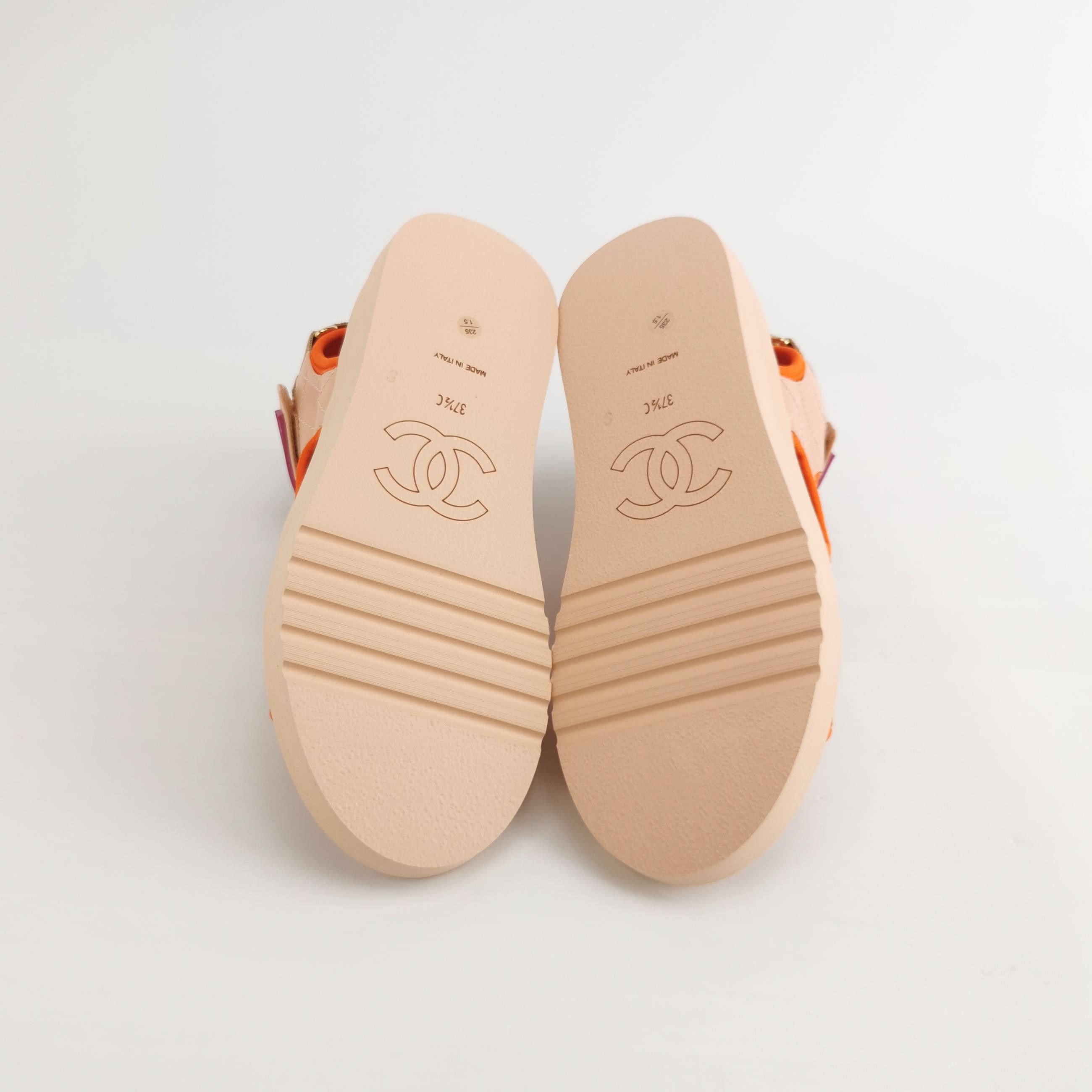 Chanel Chanel Women 7-5 Sandals Size US 7.5 / IT 37.5 - 5 Thumbnail
