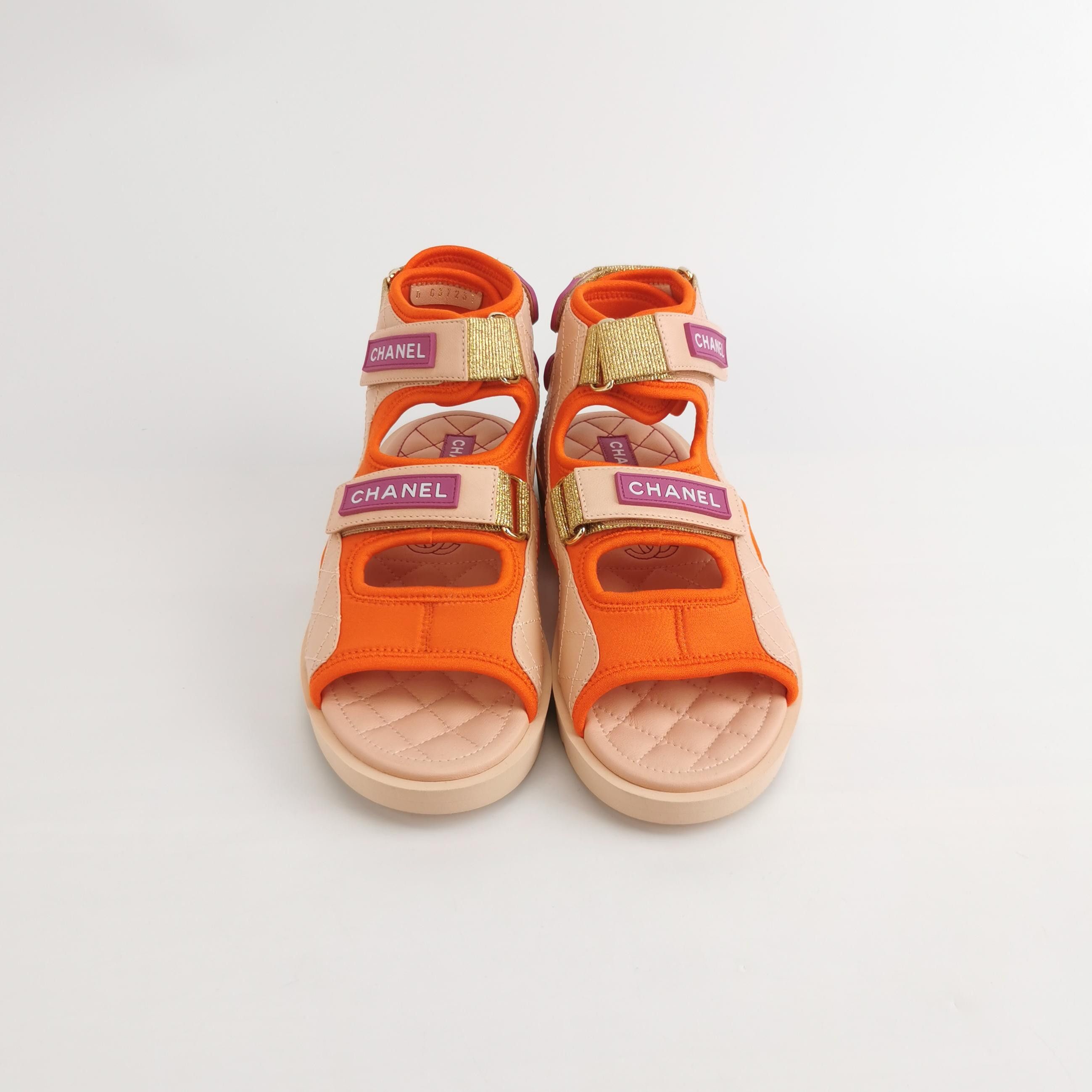 Chanel Chanel Women 7-5 Sandals Size US 7.5 / IT 37.5 - 3 Thumbnail