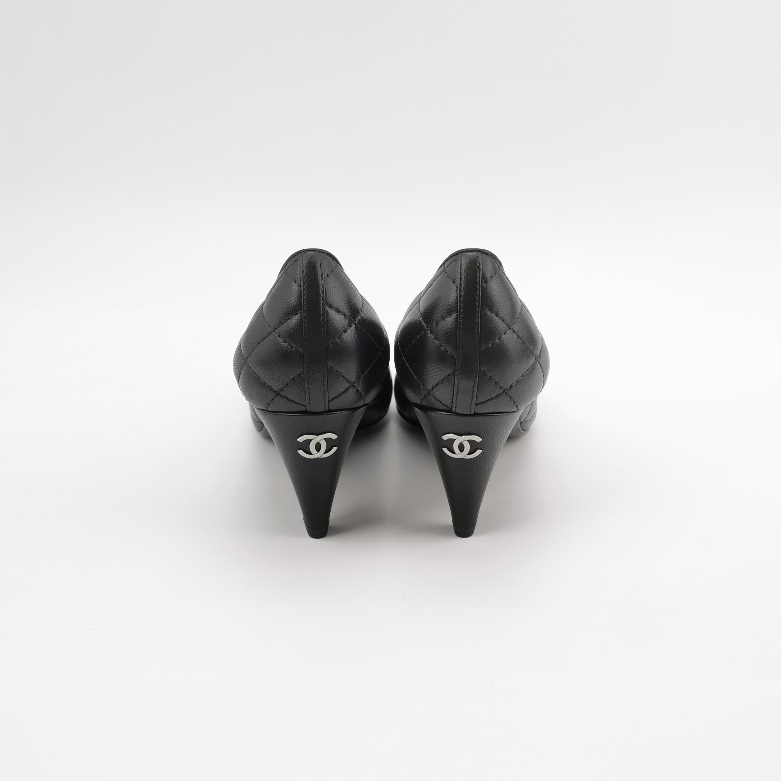 Chanel Chanel Women 5-5 Heels Size US 5.5 / IT 35.5 - 4 Thumbnail