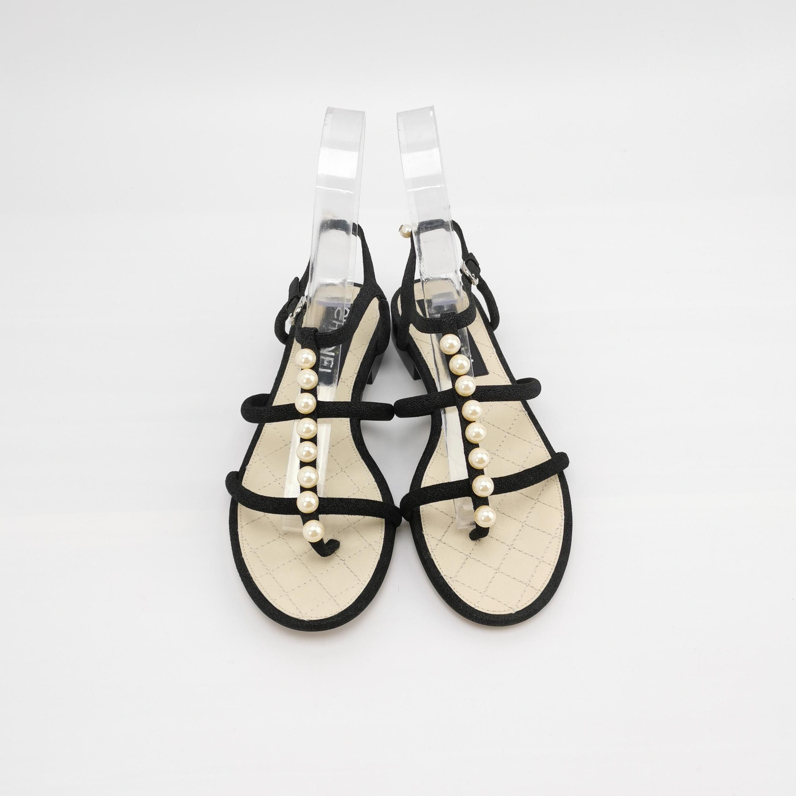 Chanel Chanel Women it_34 Sandals Size US 4 / IT 34 - 3 Thumbnail