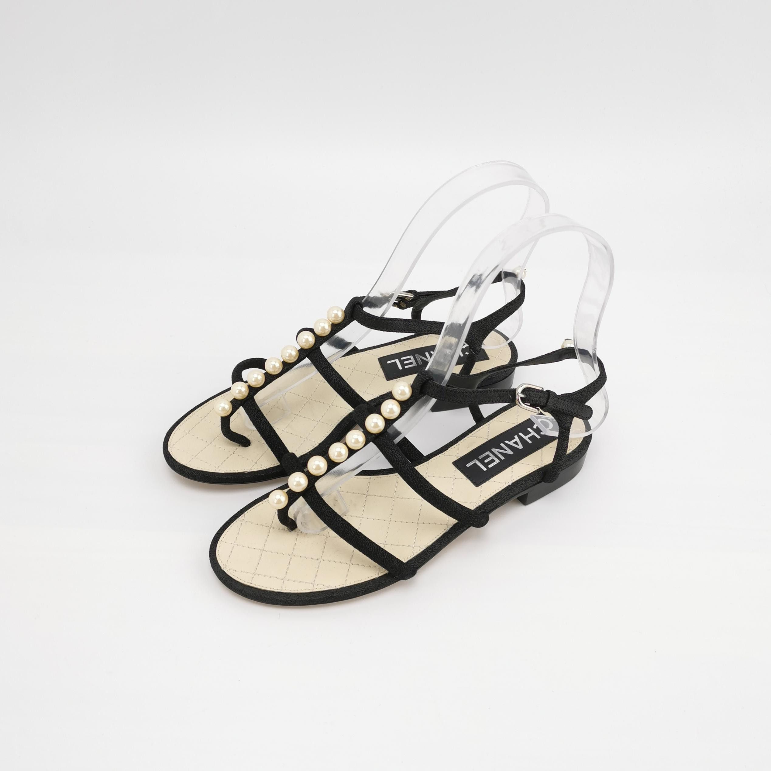 Chanel Chanel Women it_34 Sandals Size US 4 / IT 34 - 2 Thumbnail