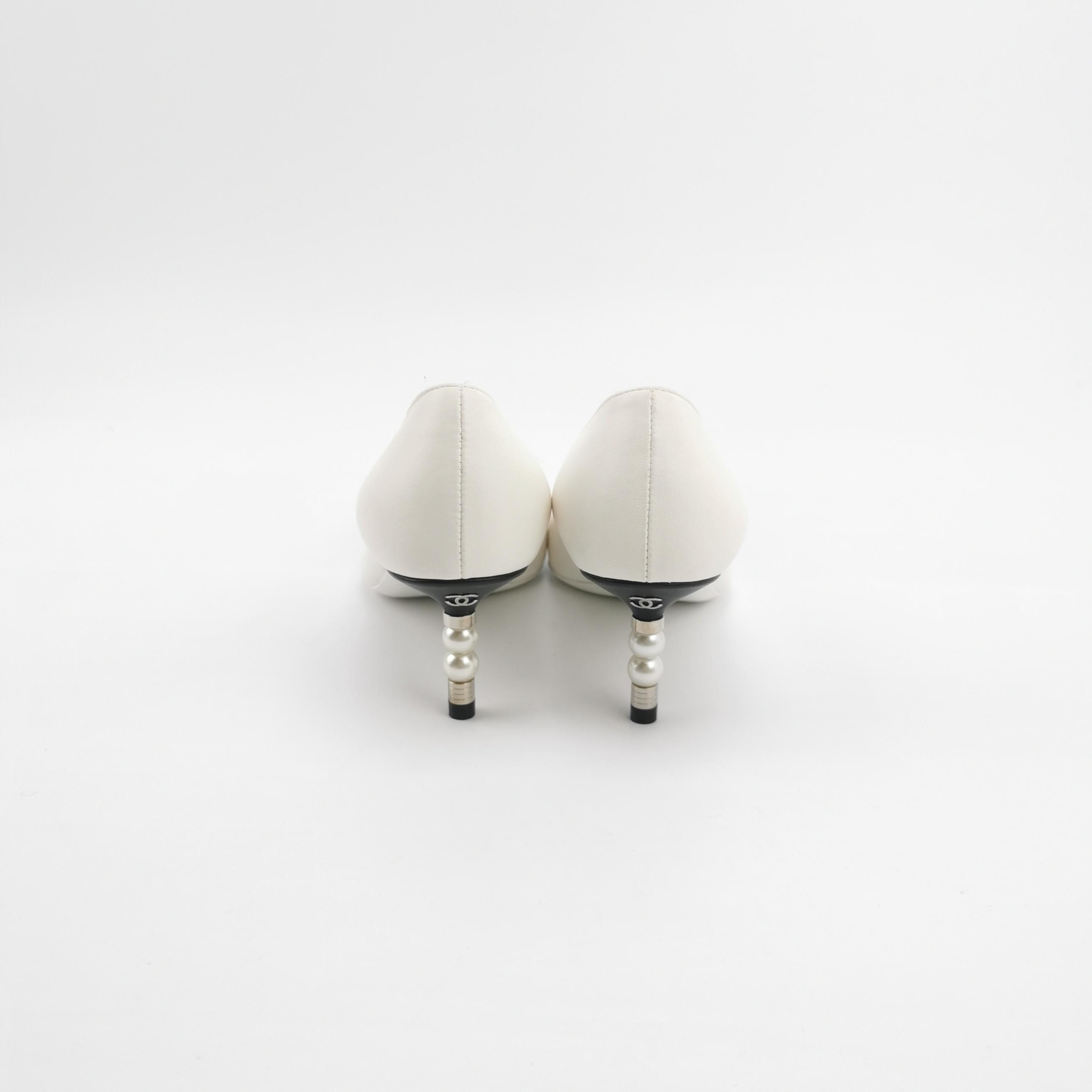 Chanel Chanel Women 5-5 Heels Size US 5.5 / IT 35.5 - 4 Thumbnail