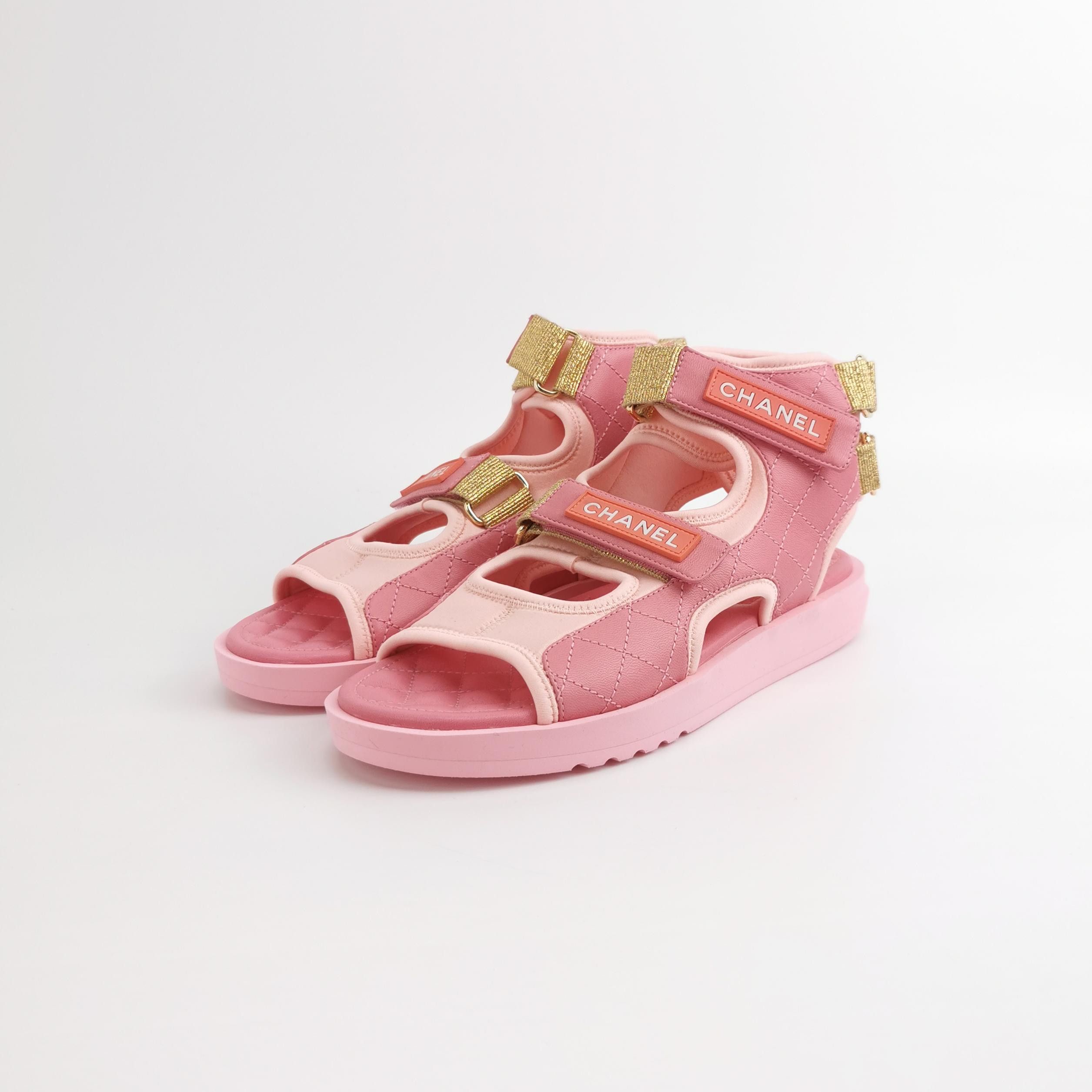 Chanel Chanel Women 8 Sandals Size US 8 / IT 38 - 2 Thumbnail