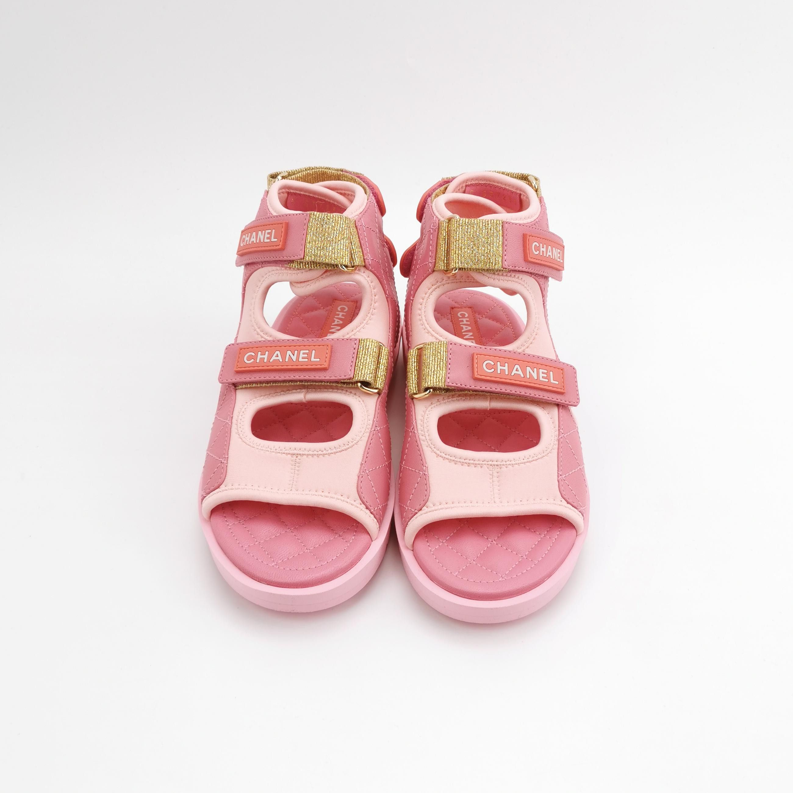Chanel Chanel Women 7 Sandals Size US 7 / IT 37 - 3 Thumbnail