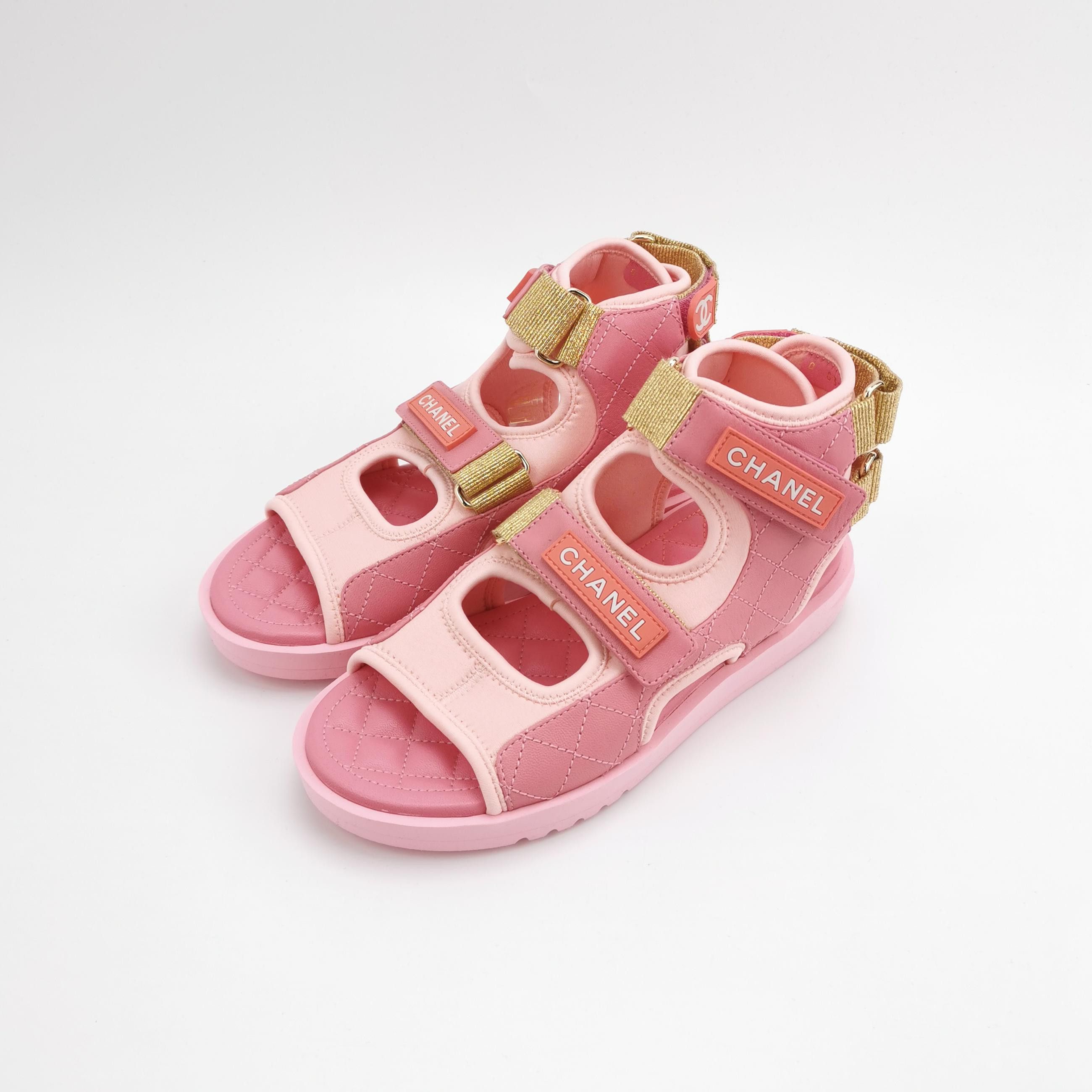 Chanel Chanel Women 7 Sandals Size US 7 / IT 37 - 2 Thumbnail