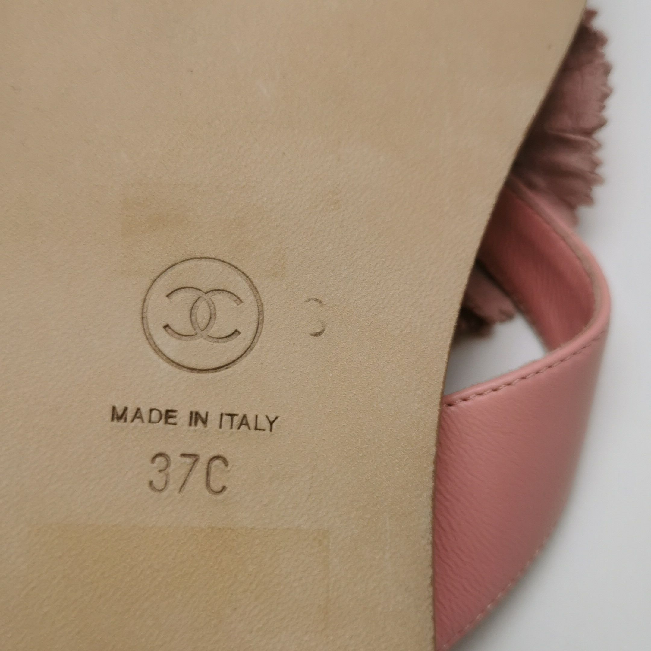 Chanel Chanel Women 7 Sandals Size US 7 / IT 37 - 10 Thumbnail