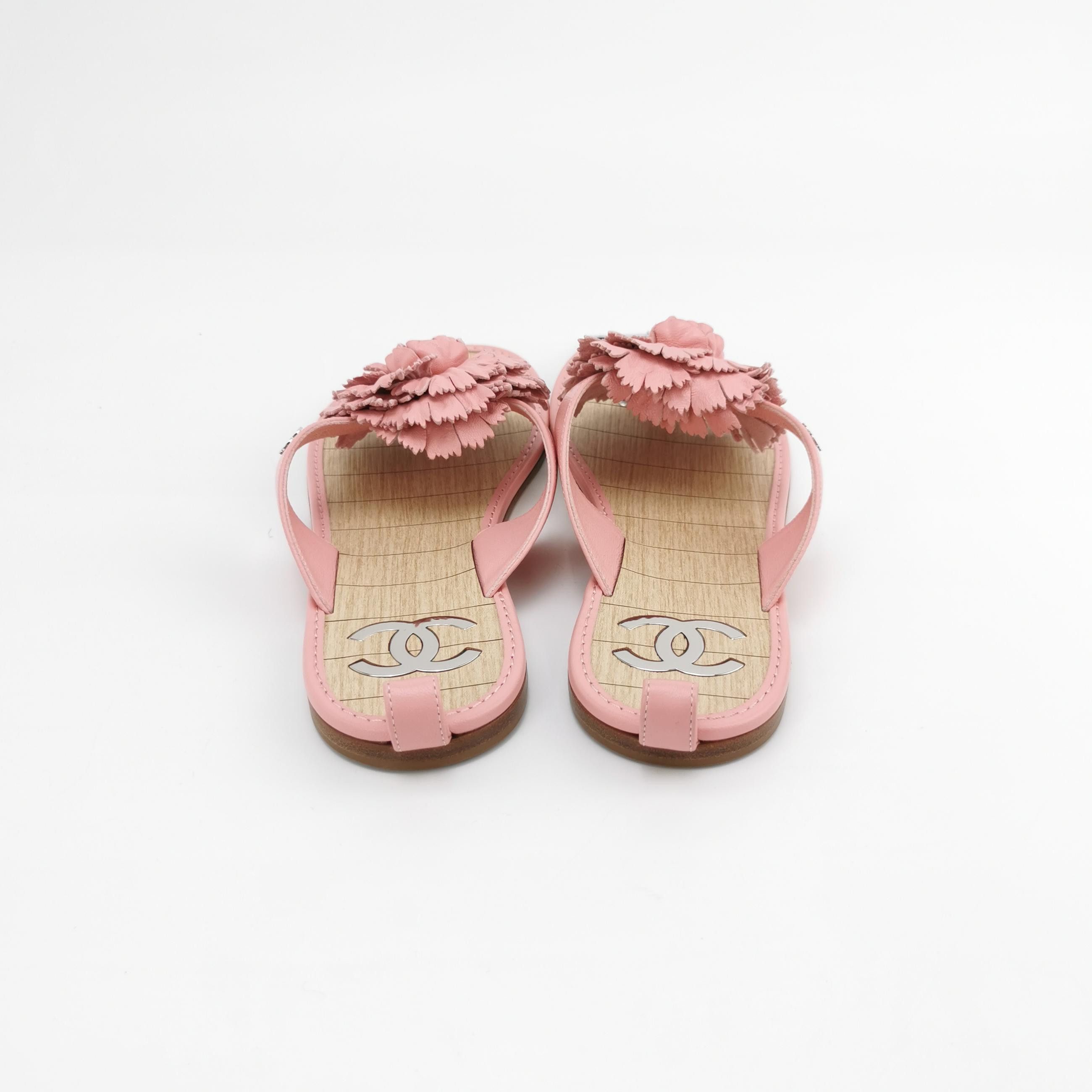 Chanel Chanel Women 7 Sandals Size US 7 / IT 37 - 4 Thumbnail