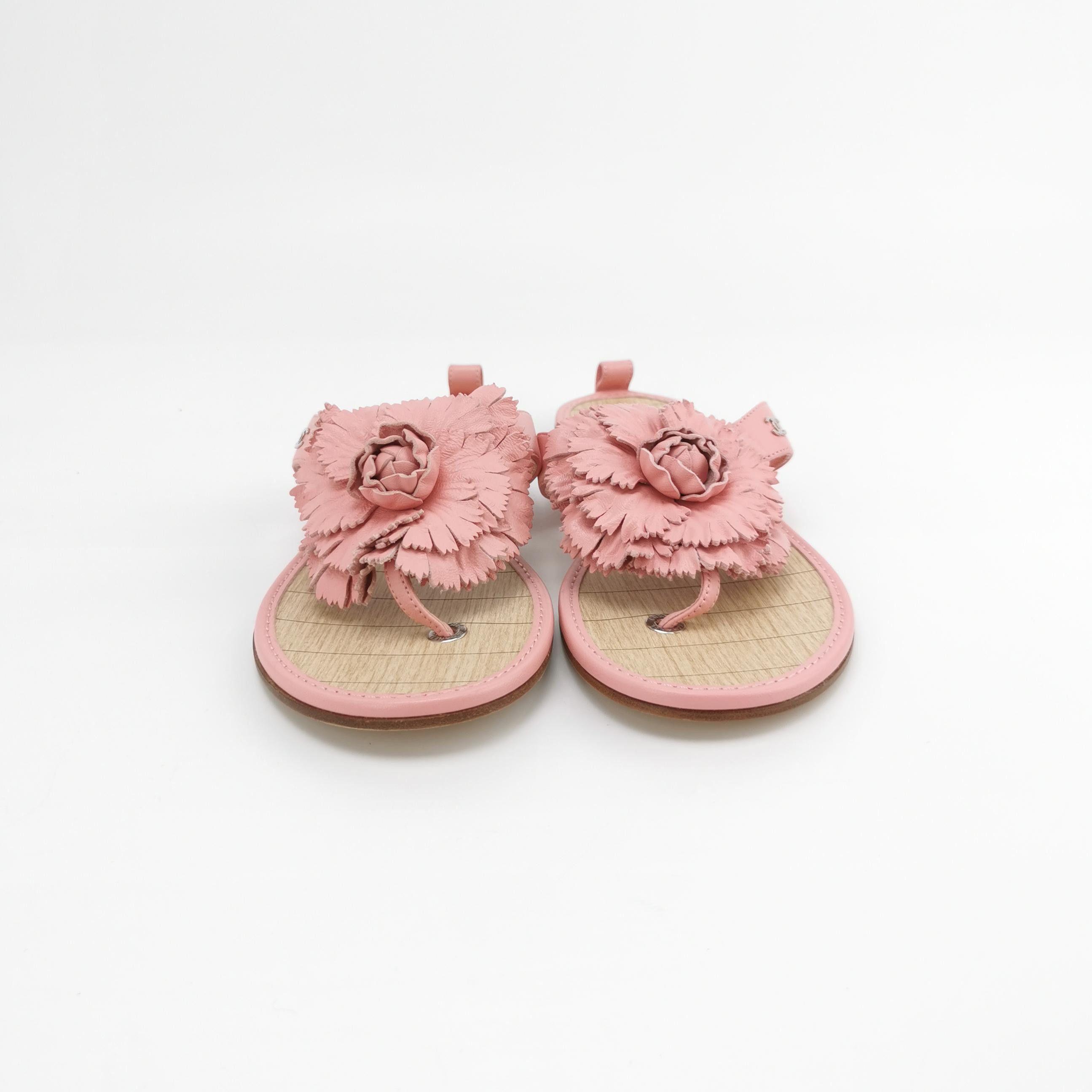 Chanel Chanel Women 7 Sandals Size US 7 / IT 37 - 3 Thumbnail