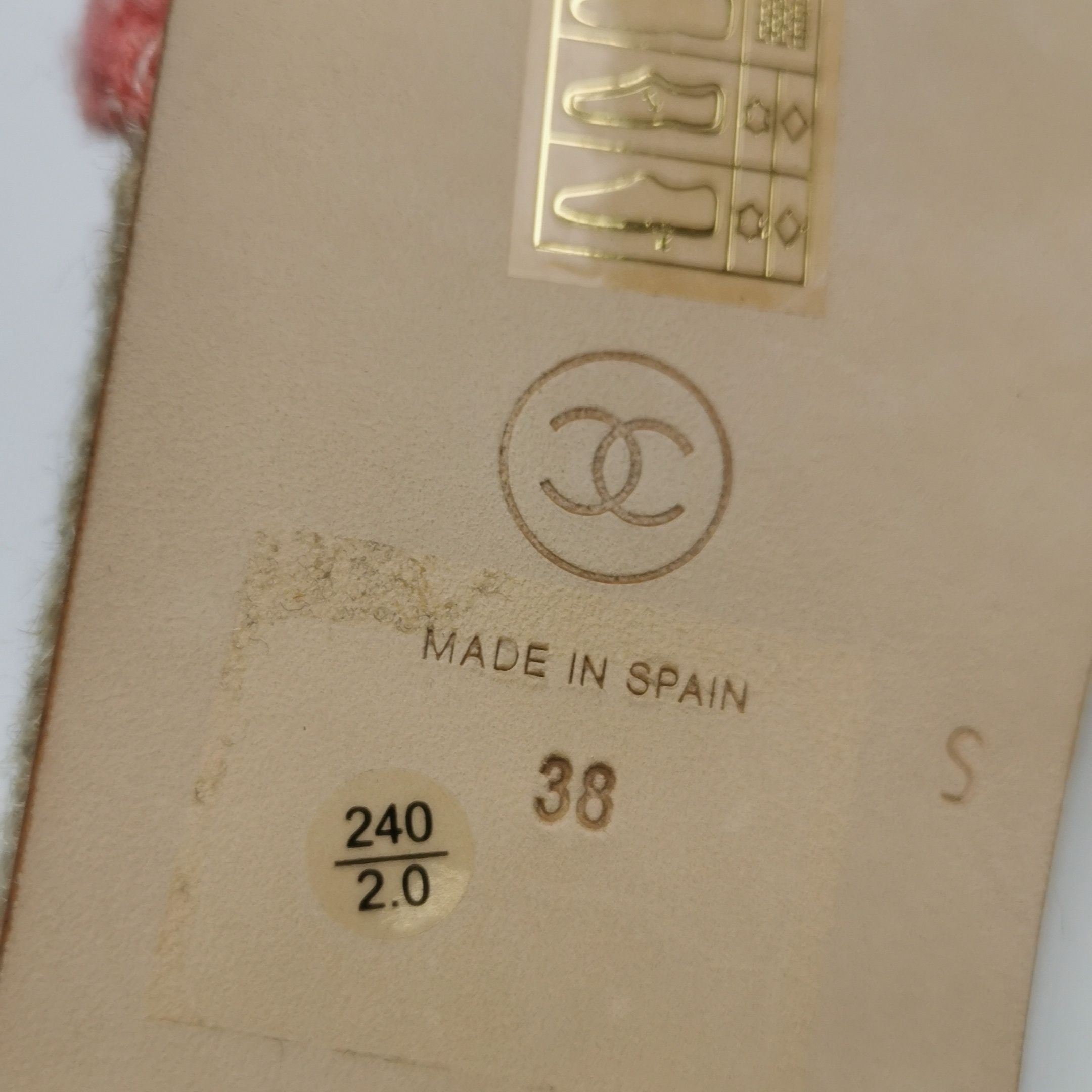 Chanel Chanel Women 8 Sandals Size US 8 / IT 38 - 8 Thumbnail
