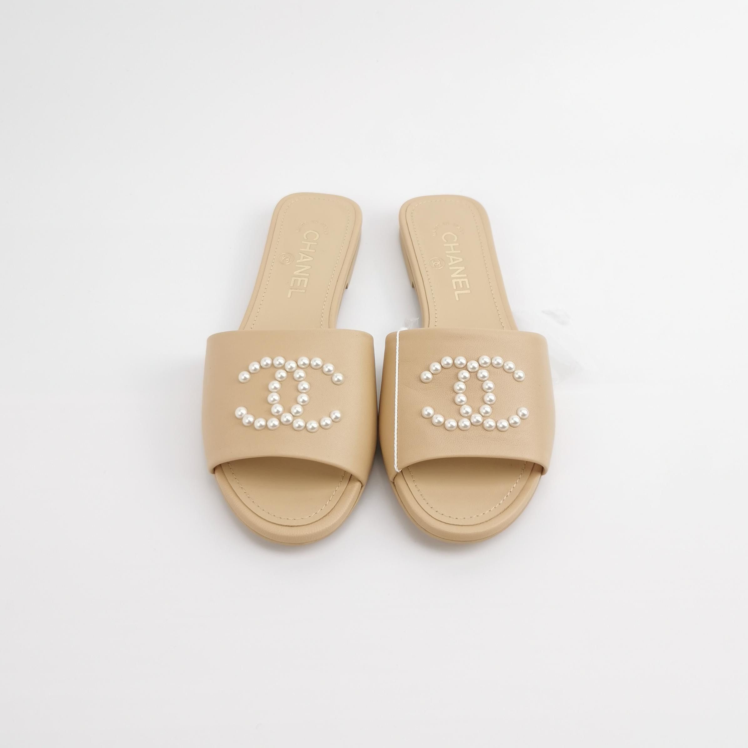 Chanel Chanel Women 7-5 Sandals Size US 7.5 / IT 37.5 - 3 Thumbnail