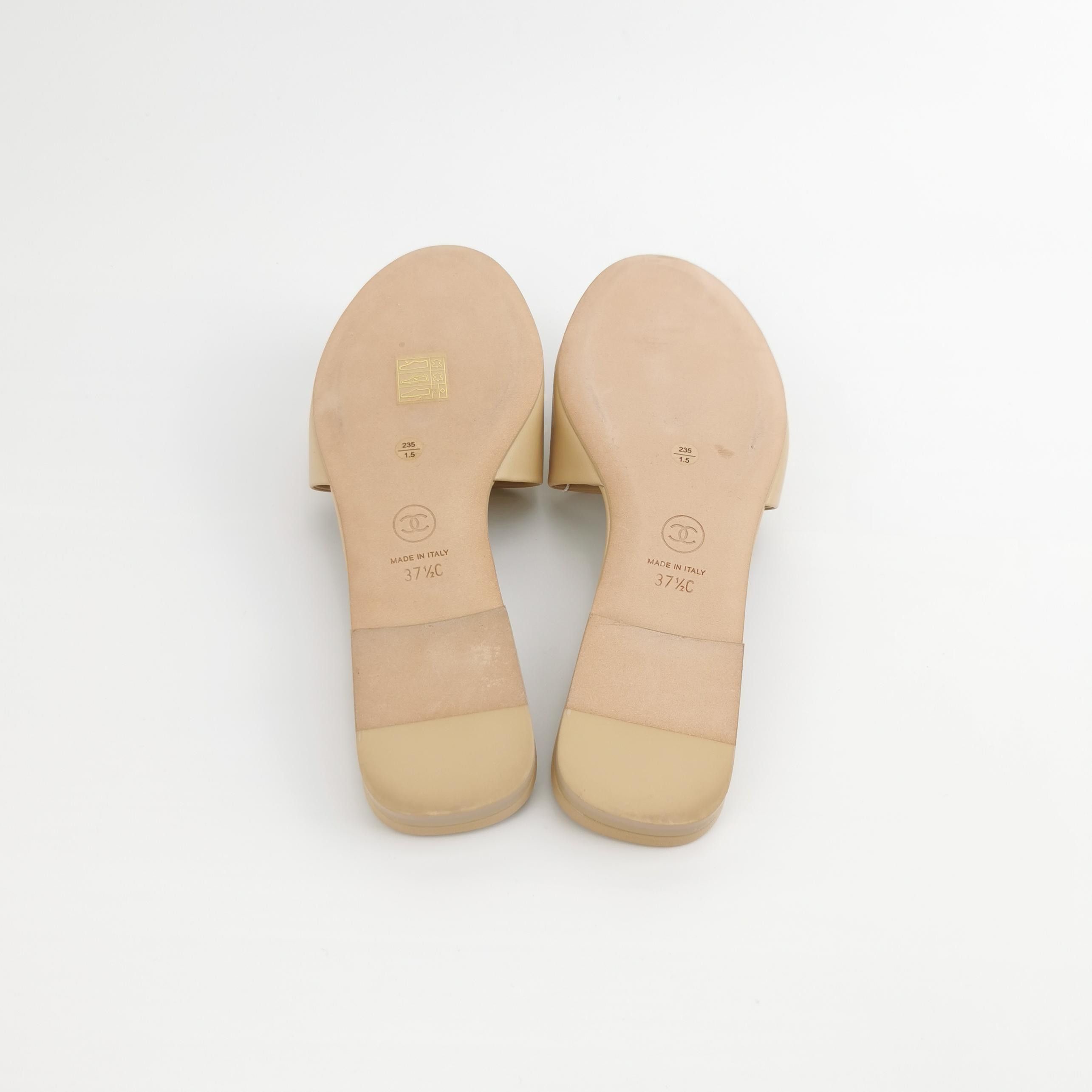 Chanel Chanel Women 7-5 Sandals Size US 7.5 / IT 37.5 - 5 Thumbnail