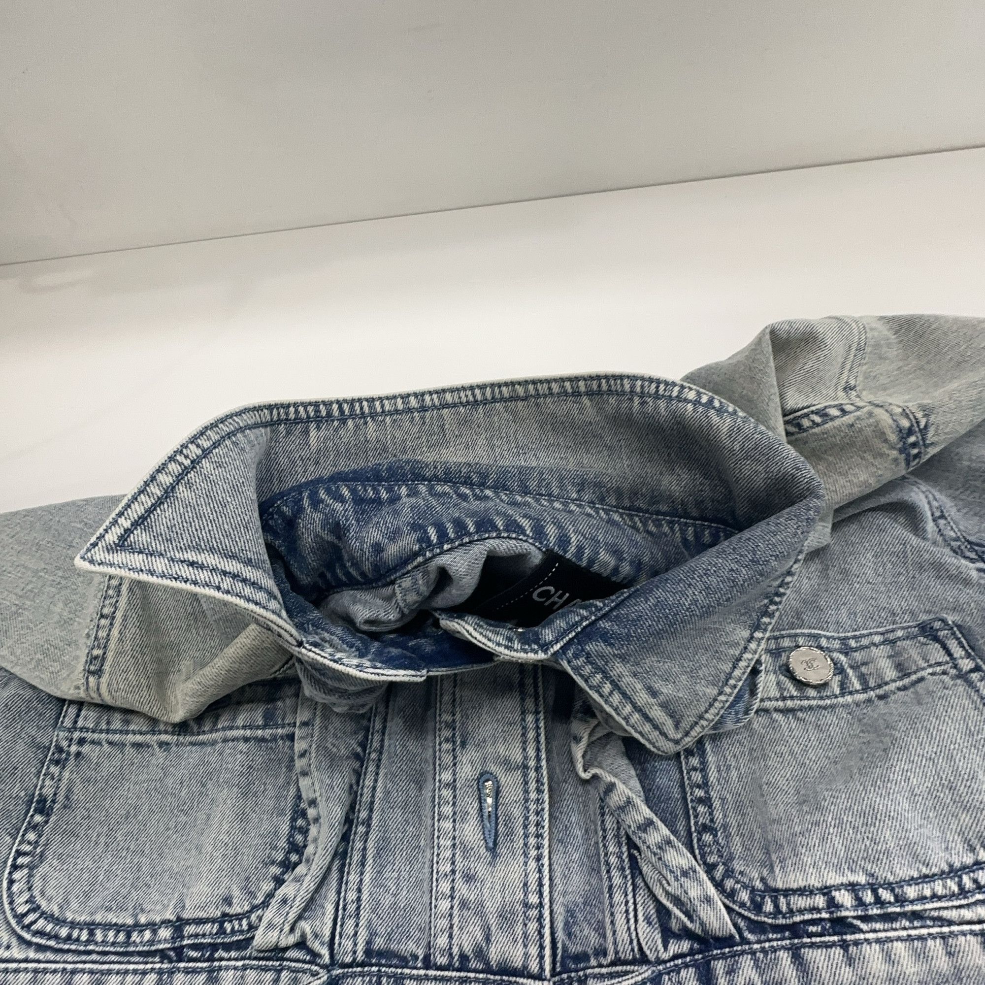 Chanel Chanel Washed Denim Jacket Size 36 Size XS / US 0-2 / IT 36-38 - 5 Thumbnail