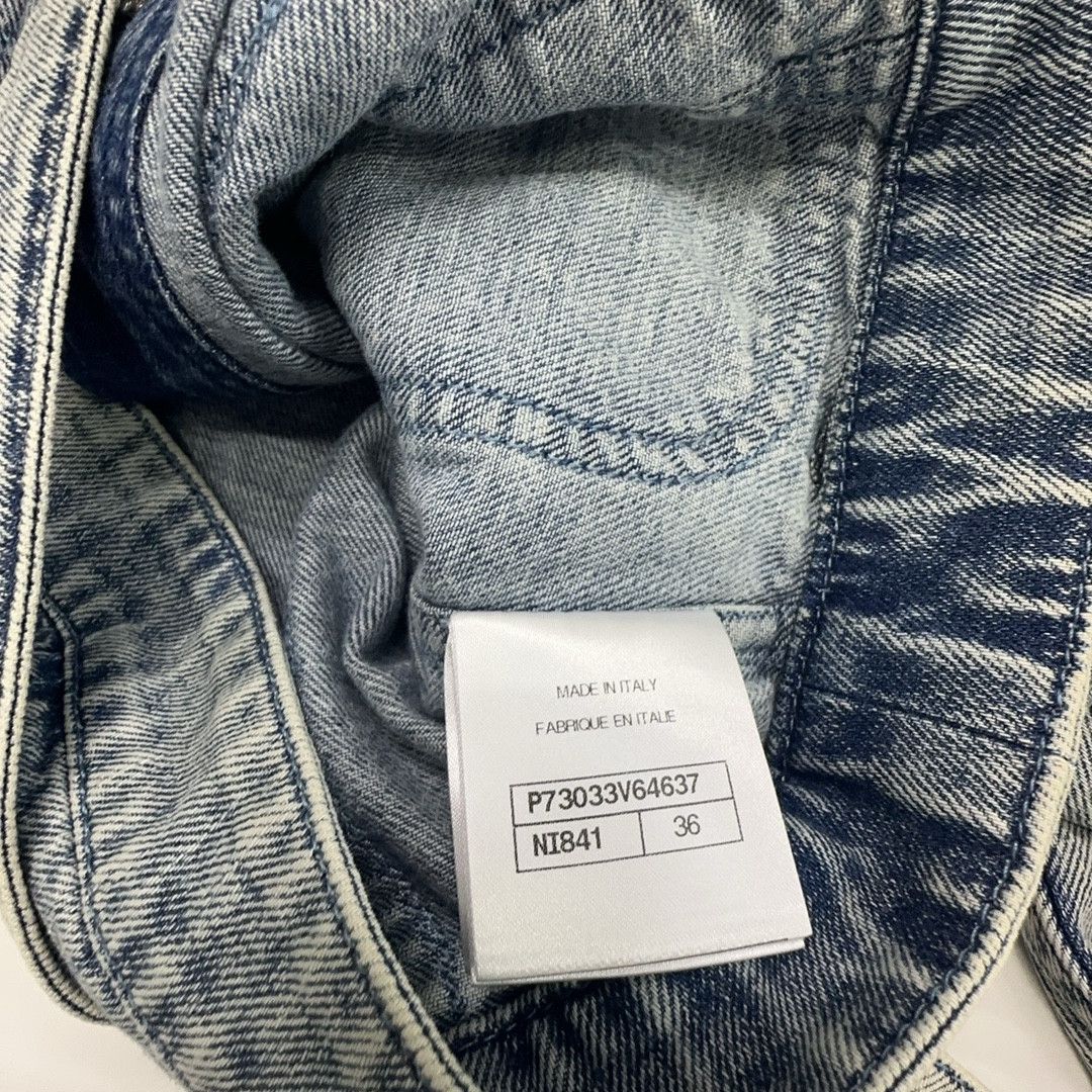 Chanel Chanel Washed Denim Jacket Size 36 Size XS / US 0-2 / IT 36-38 - 3 Thumbnail