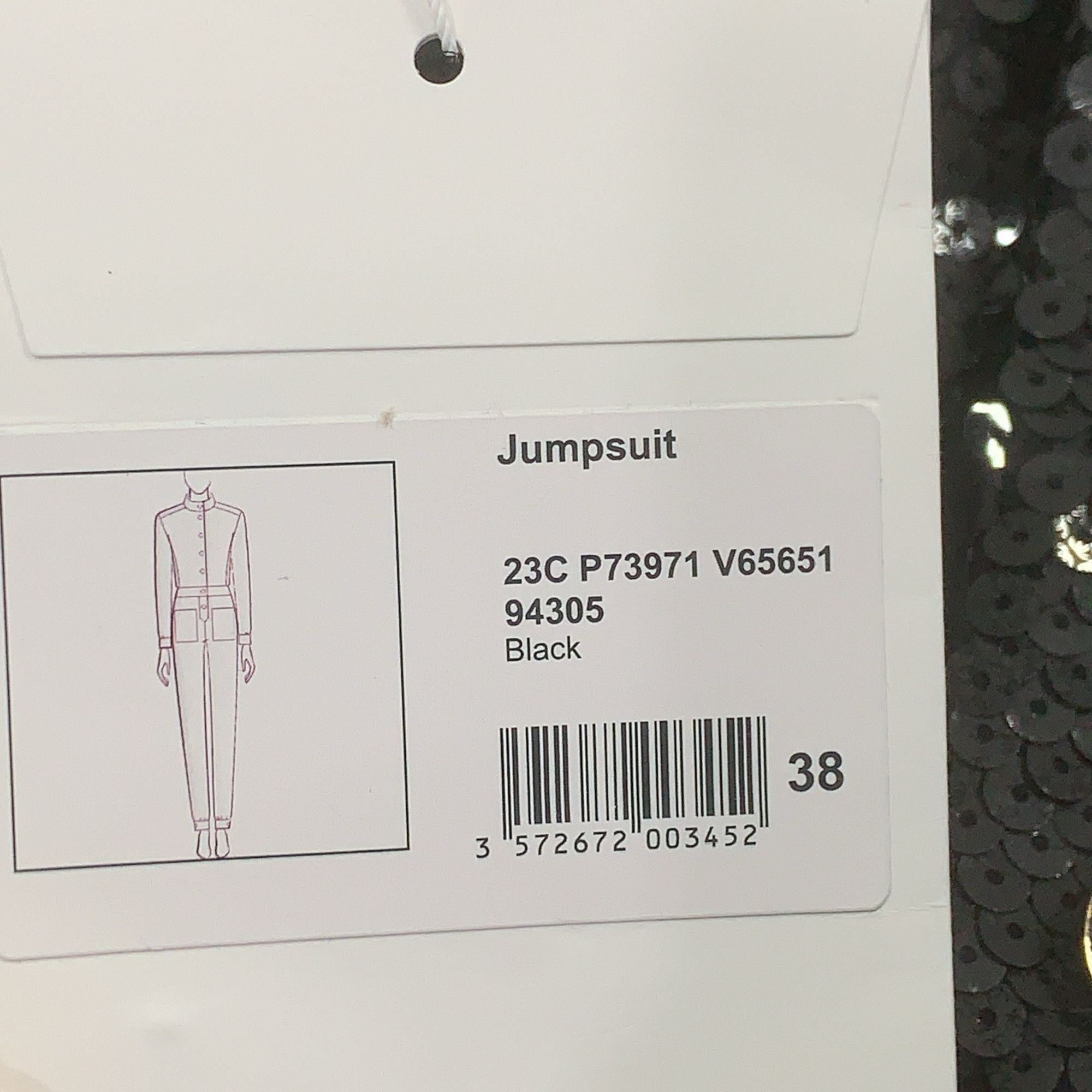 Chanel Chanel Sequined Jumpsuit Size 38 Size 27" / US 4 / IT 40 - 4 Thumbnail