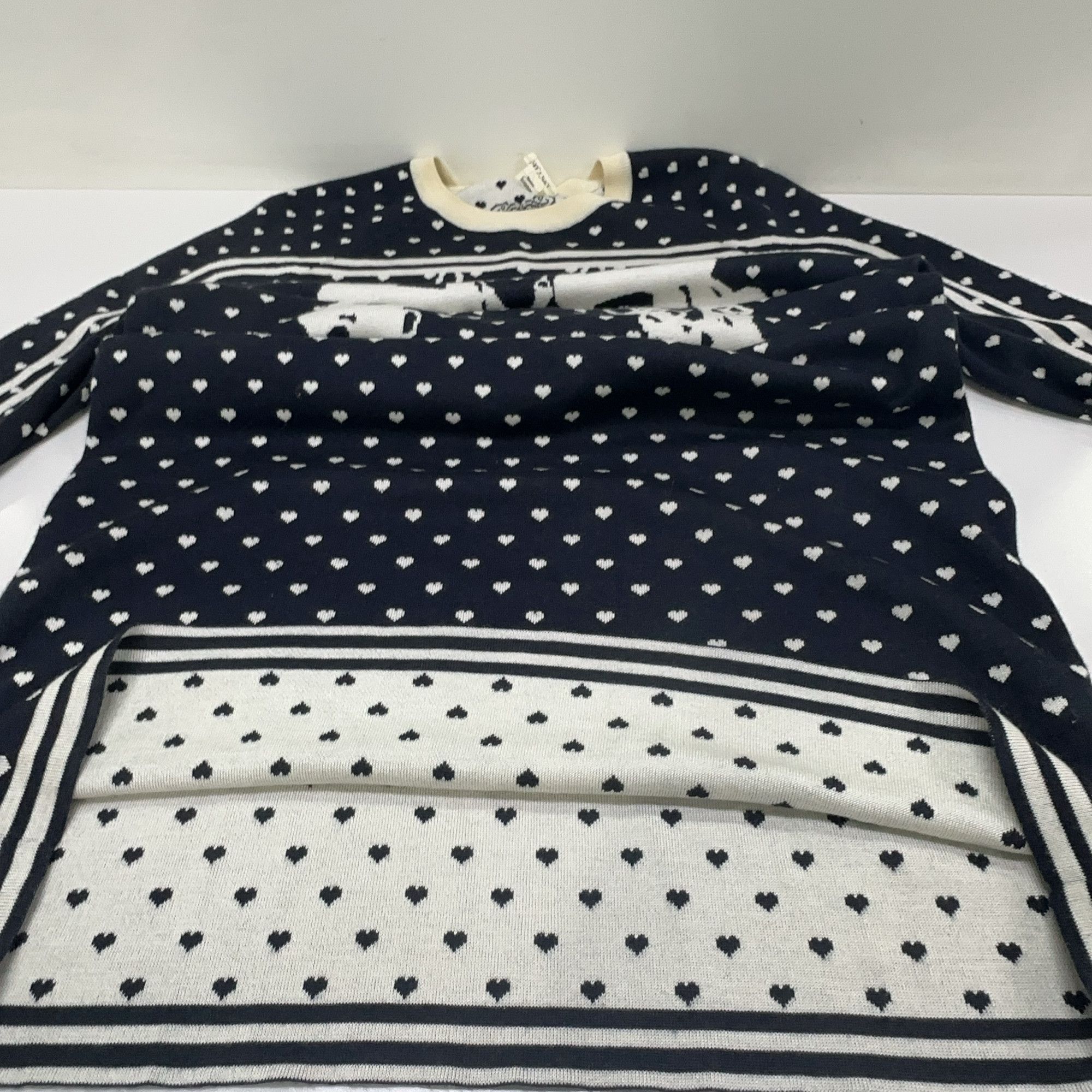 Hermes Hermès Brides de Gala Heart Print Knit Midi Dress 38 Size XS / US 0-2 / IT 36-38 - 6 Thumbnail