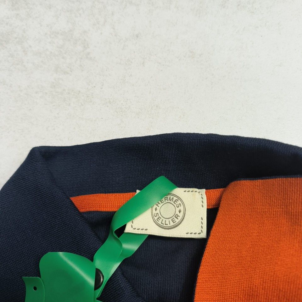 Hermes Hermès Logo Trim Polo Size S Size US S / EU 44-46 / 1 - 4 Thumbnail