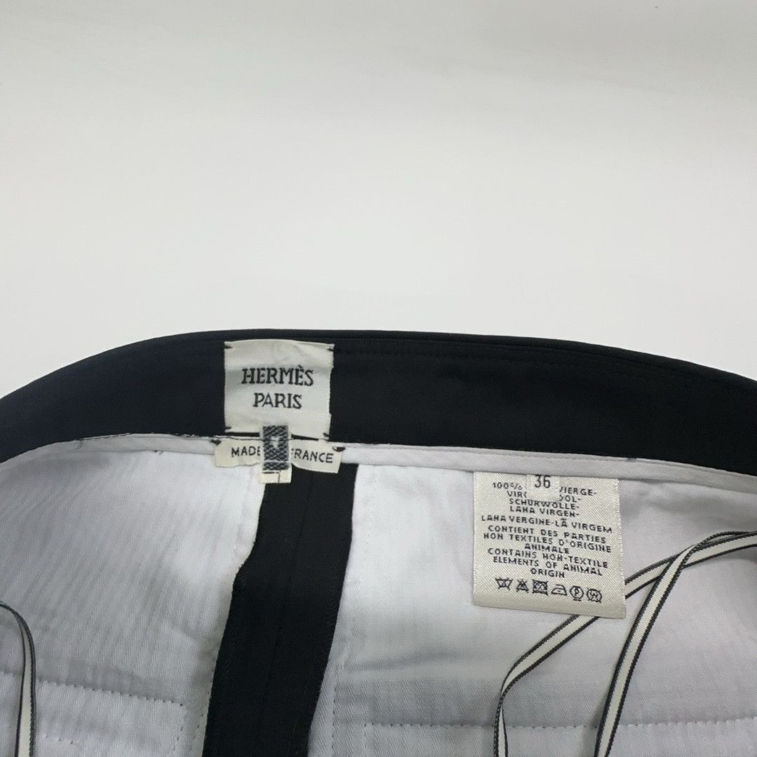 Hermes Hermès Buttoned Mini Skirt Size 36 Size 26" / US 2 / IT 38 - 3 Thumbnail