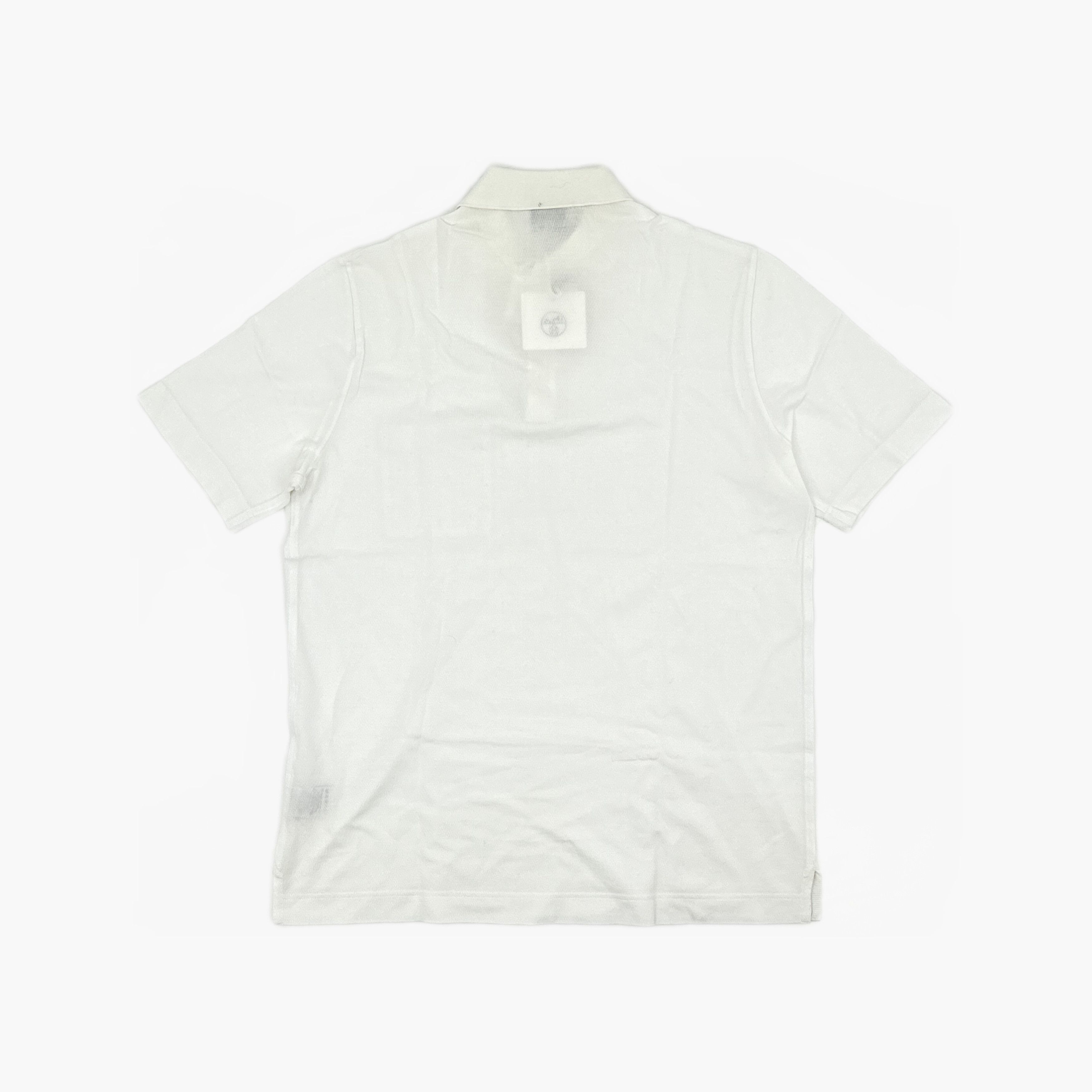 Hermes Hermès Embroidered H Polo Shirt White Size L Size US L / EU 52-54 / 3 - 2 Thumbnail