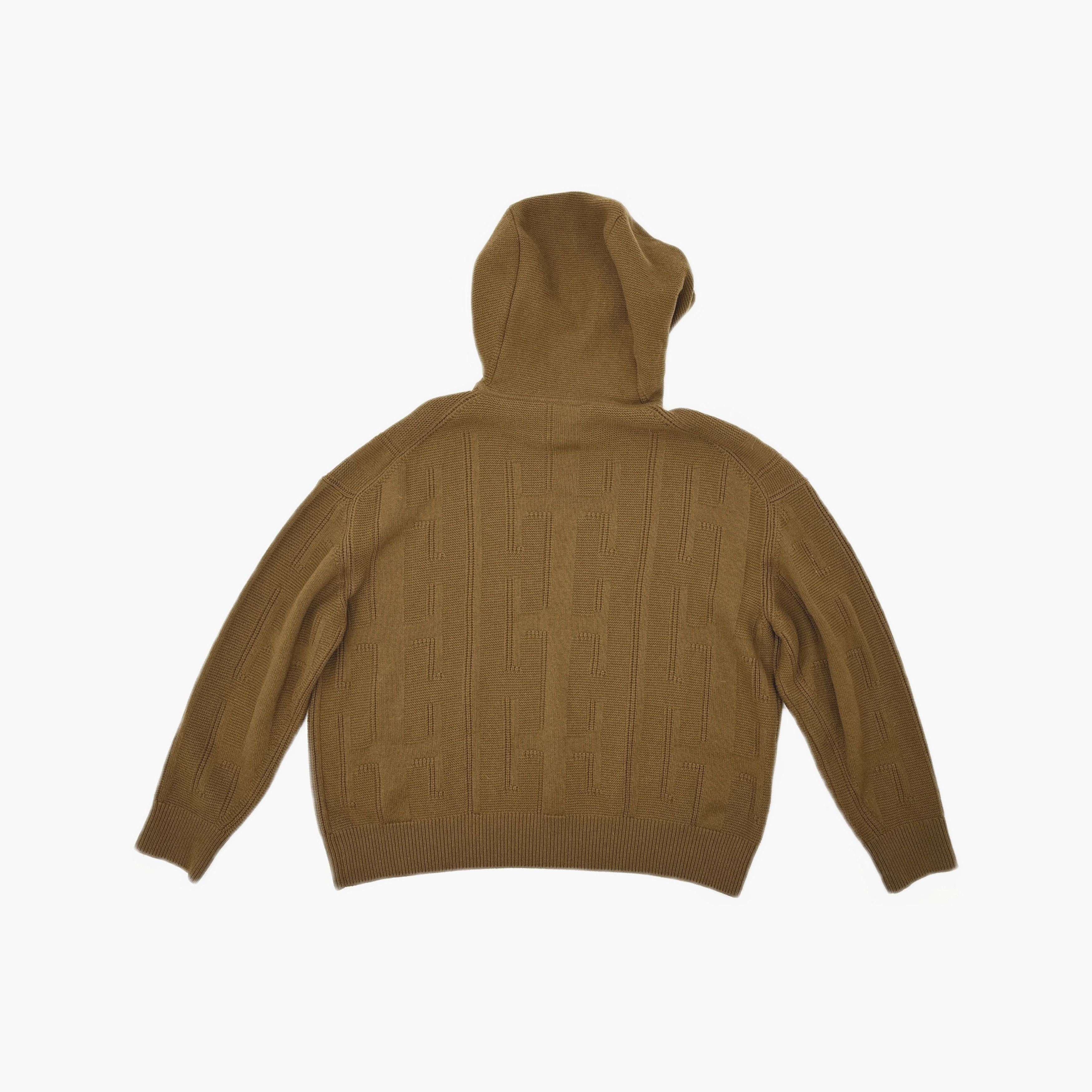 Hermes Hermes H-Pattern Knit Hoodie Size 34 Size XS / US 0-2 / IT 36-38 - 2 Thumbnail