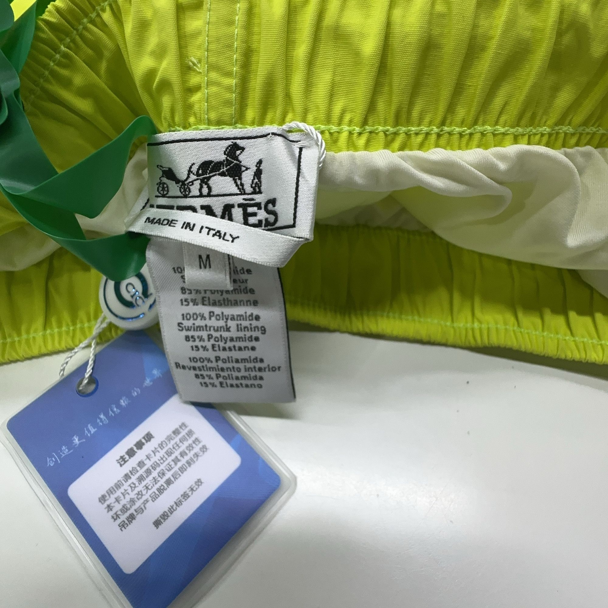 Hermes Hermès Neon Swim Trunks Size M Size US 32 / EU 48 - 3 Thumbnail