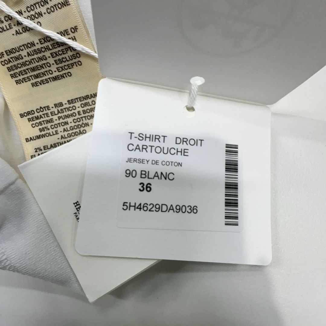 Hermes Hermès Cartouche Graphic T-Shirt Size 36 Size XS / US 0-2 / IT 36-38 - 3 Thumbnail